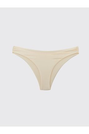 Lc Waikiki Bikini Bottom Beige Plain Trendyol