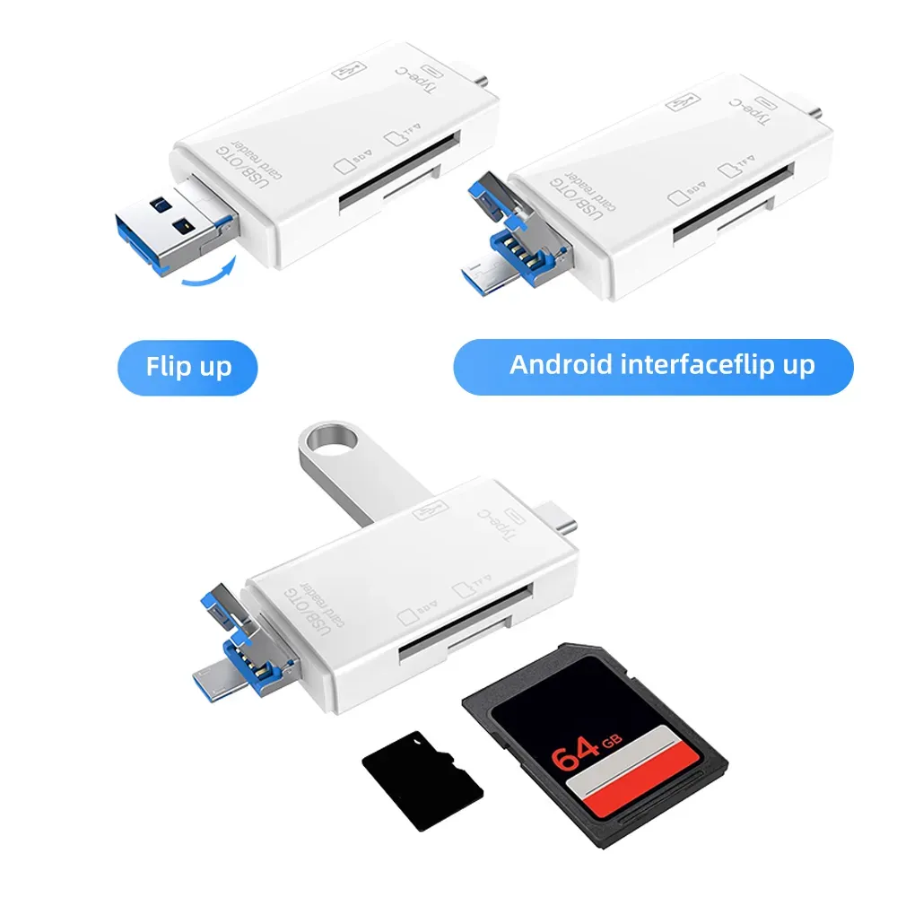 Torima 6 In 1 Kart Okuyucu Adaptör Usb otg Hub Type c Yd 40 Fiyatı