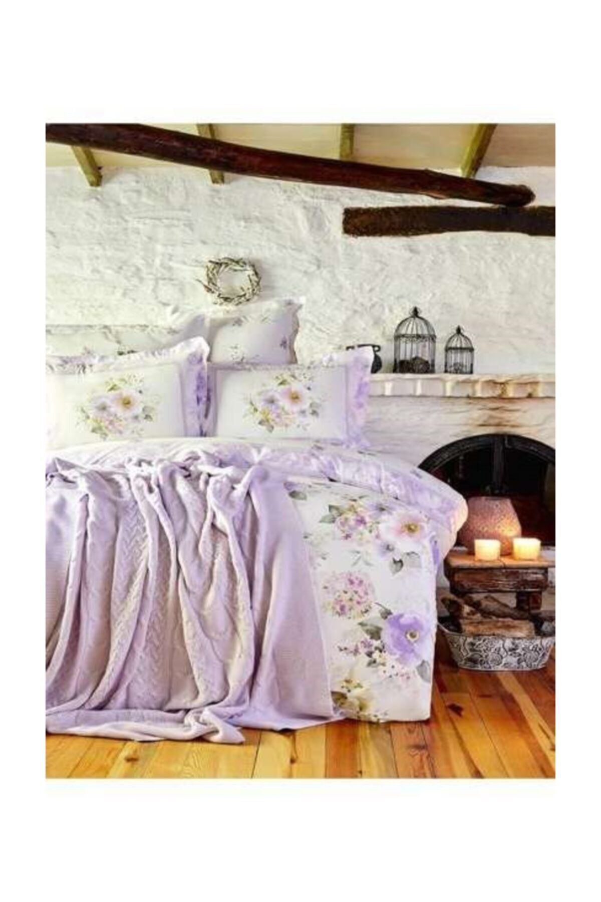Karaca Home Cift Kisilik Nevresim Orgu Battaniye Takimi Trendyol