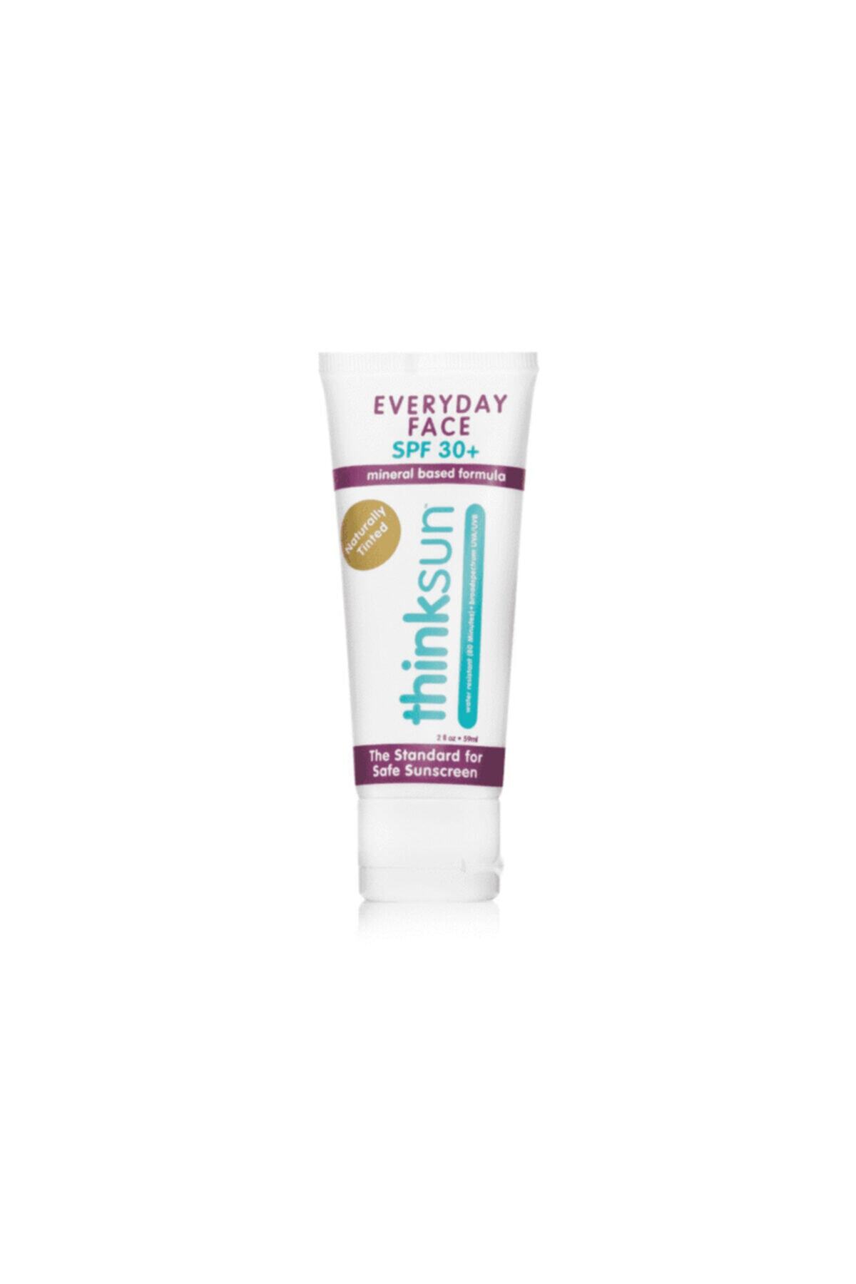 Thinkbaby Dogal Gunluk Yuz Gunes Kremi Renkli Everyday Face Spf 30 59ml Thinksun Trendyol