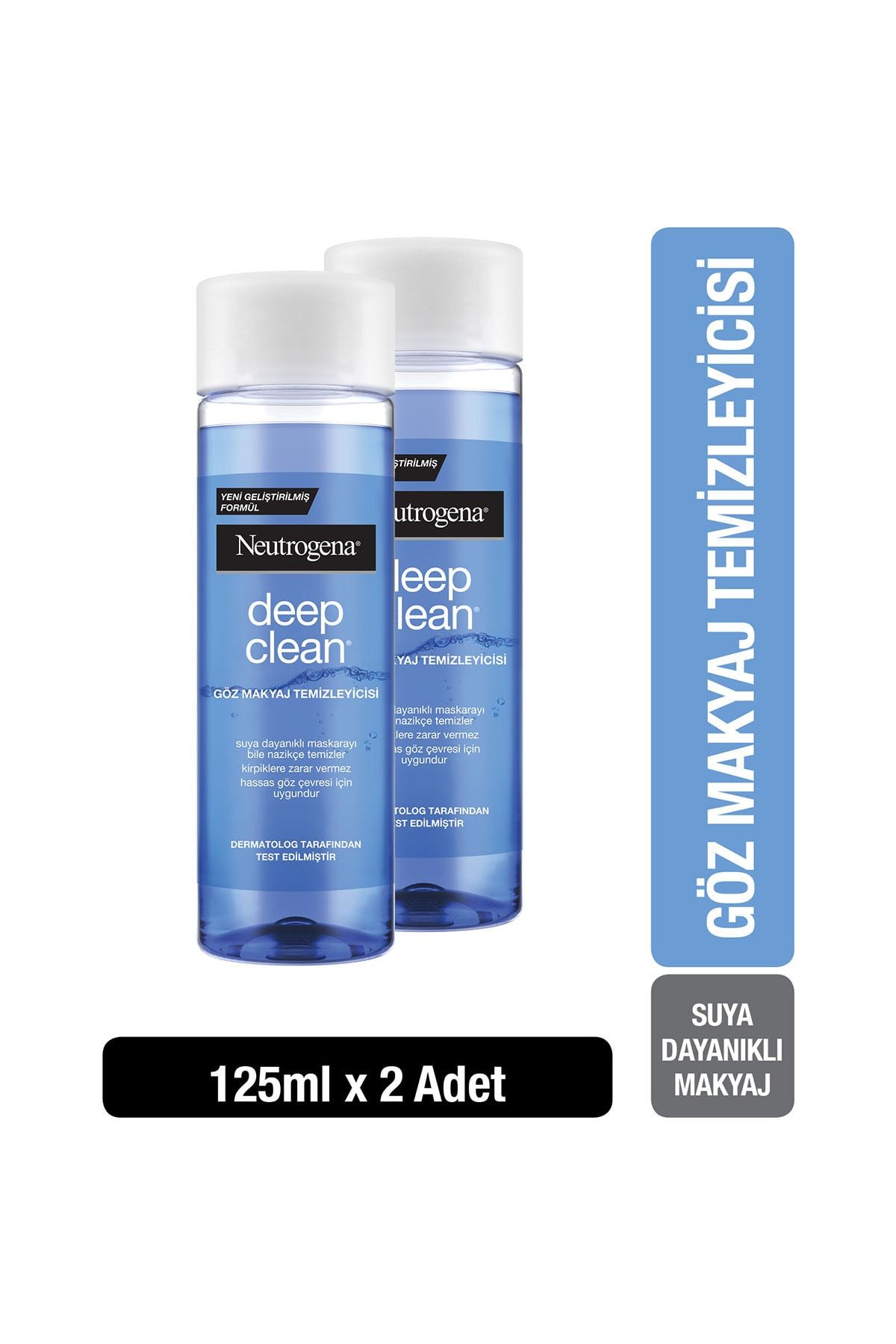 Neutrogena Deep Clean Goz Makyaj Temizleyici 125 Ml X 2 Trendyol