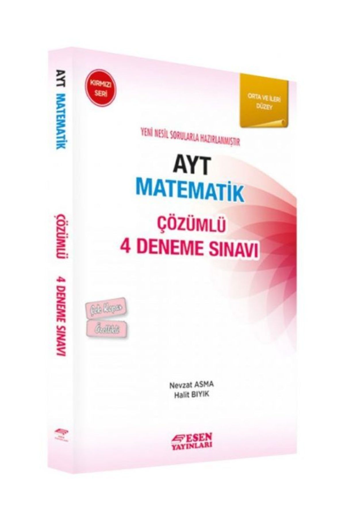 Esen Yayinlari Ayt Matematik Cozumlu 4 Deneme Sinavi Kirmizi Seri Trendyol