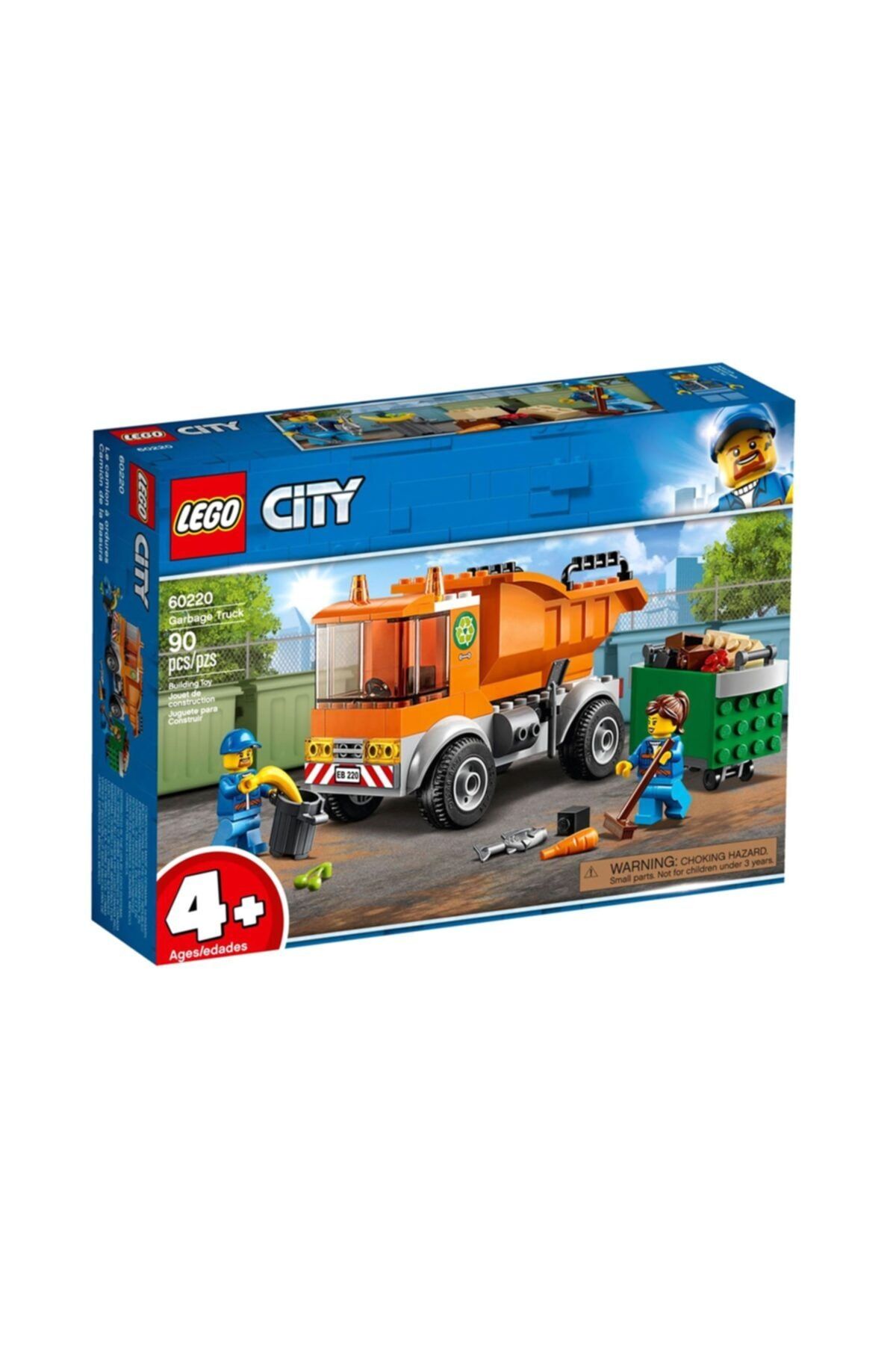 Lego City Cop Kamyonu 4 Yas 60220 Trendyol