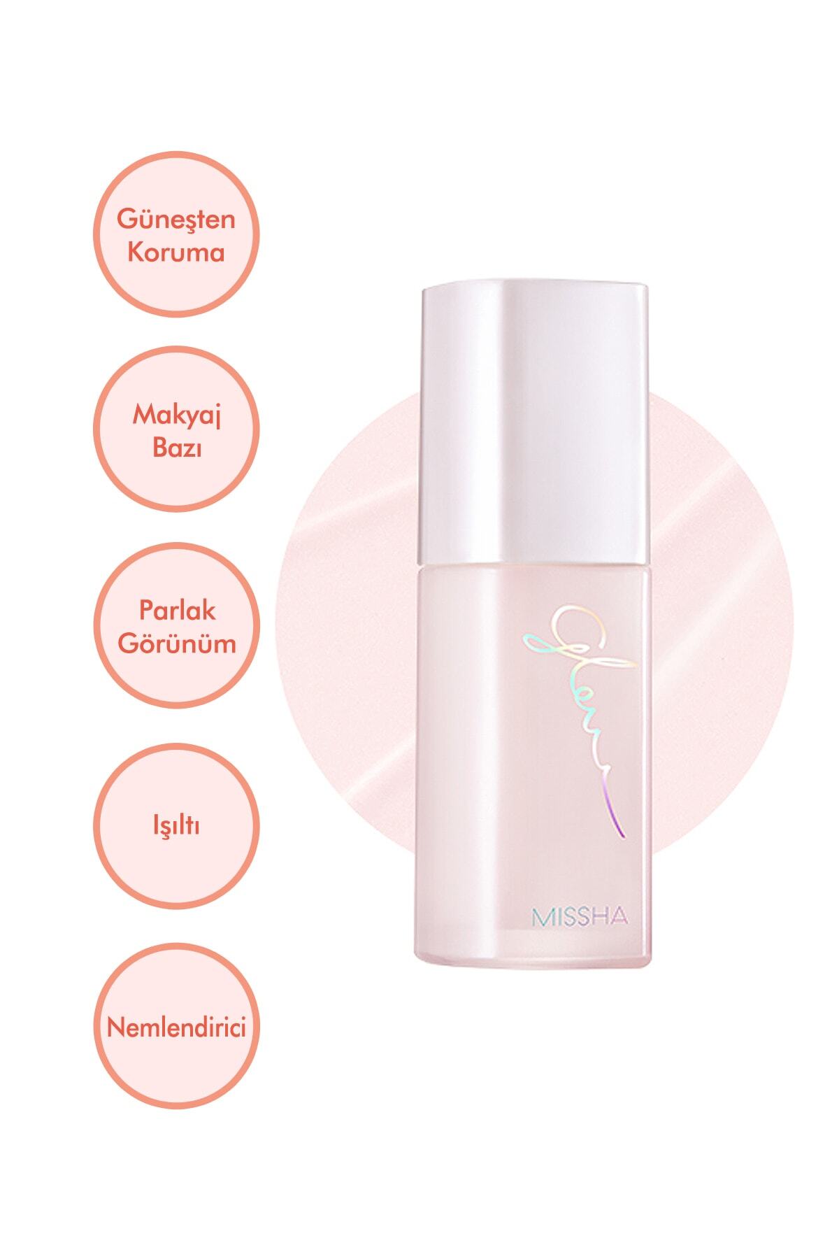 Missha Nemlendirici Ve Gunes Koruyuculu Makyaj Bazi Glow Sun Base Spf50 Pa 8809643500876 Trendyol