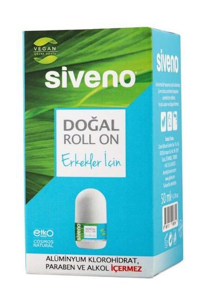 Siveno Dogal Roll On Erkekler Icin 50 Ml Yeni Trendyol