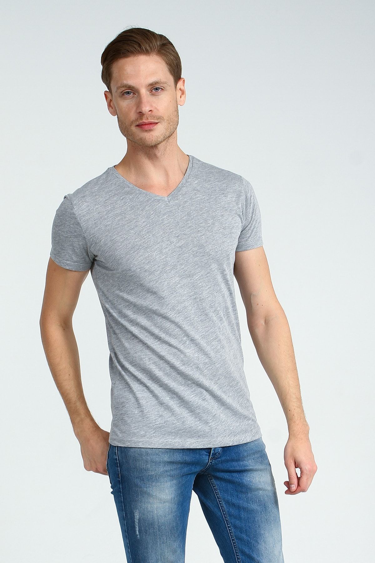 Gri Collezione Erkek T Shirt Modelleri Fiyatlari Trendyol