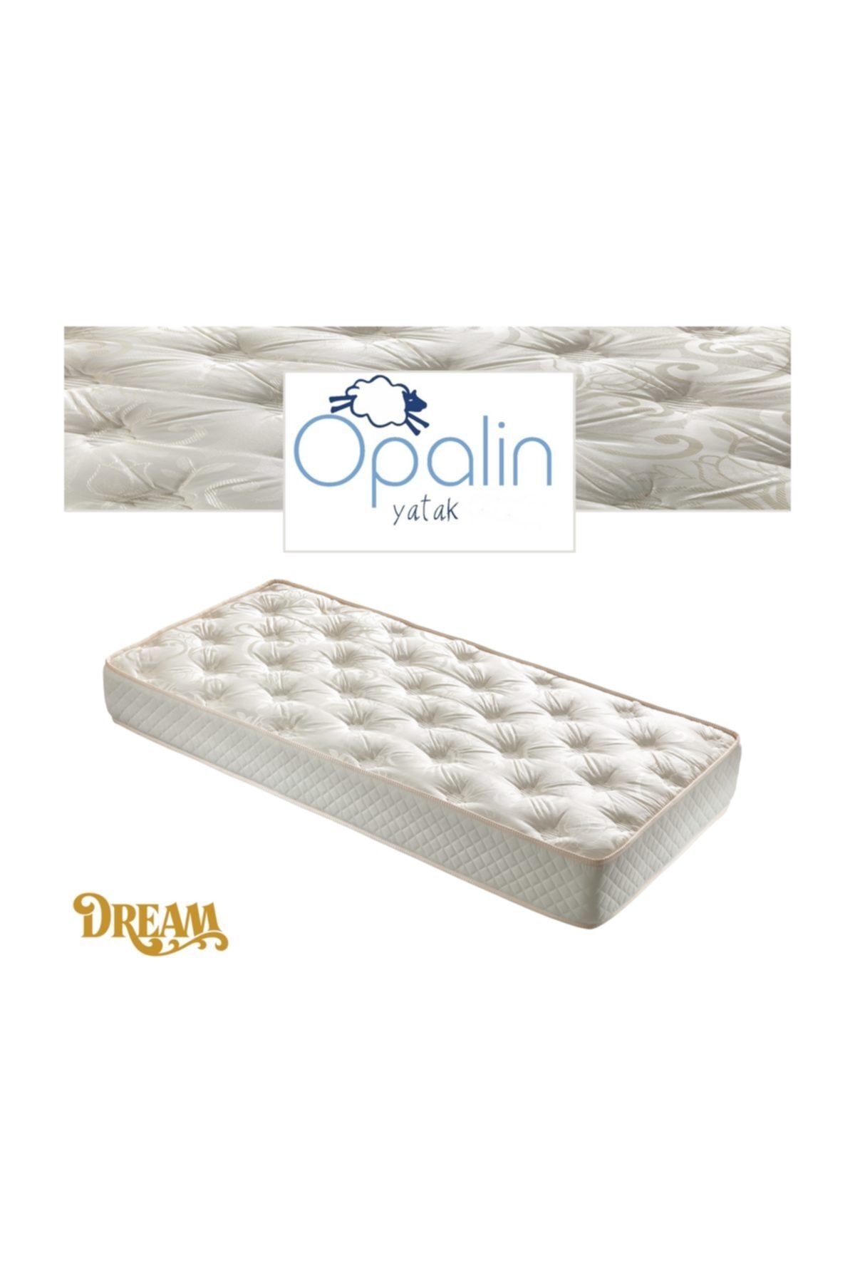 opalin dream ortopedik jakarli yayli yatak 90x190 cm fiyati yorumlari trendyol