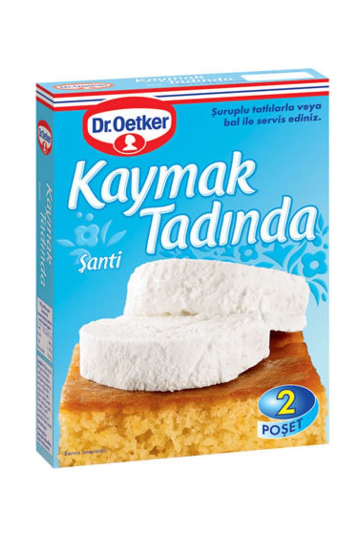 Dr. Oetker Dr.Oetker Kaymak Tadında Şanti 2X58 gr