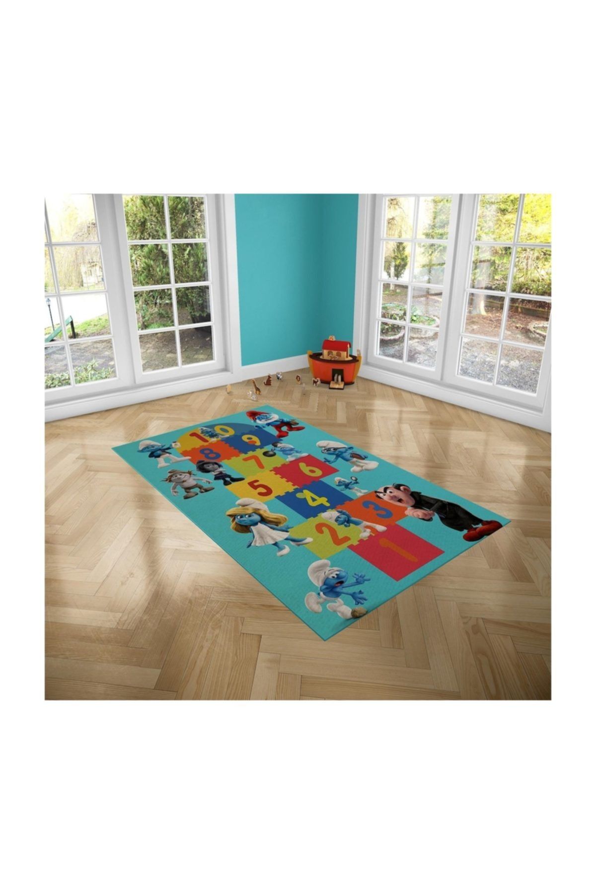 Branqusi Cocuk Odasi Kaymaz Tabanli Hali Sirinler 1 120x180 Cm Trendyol