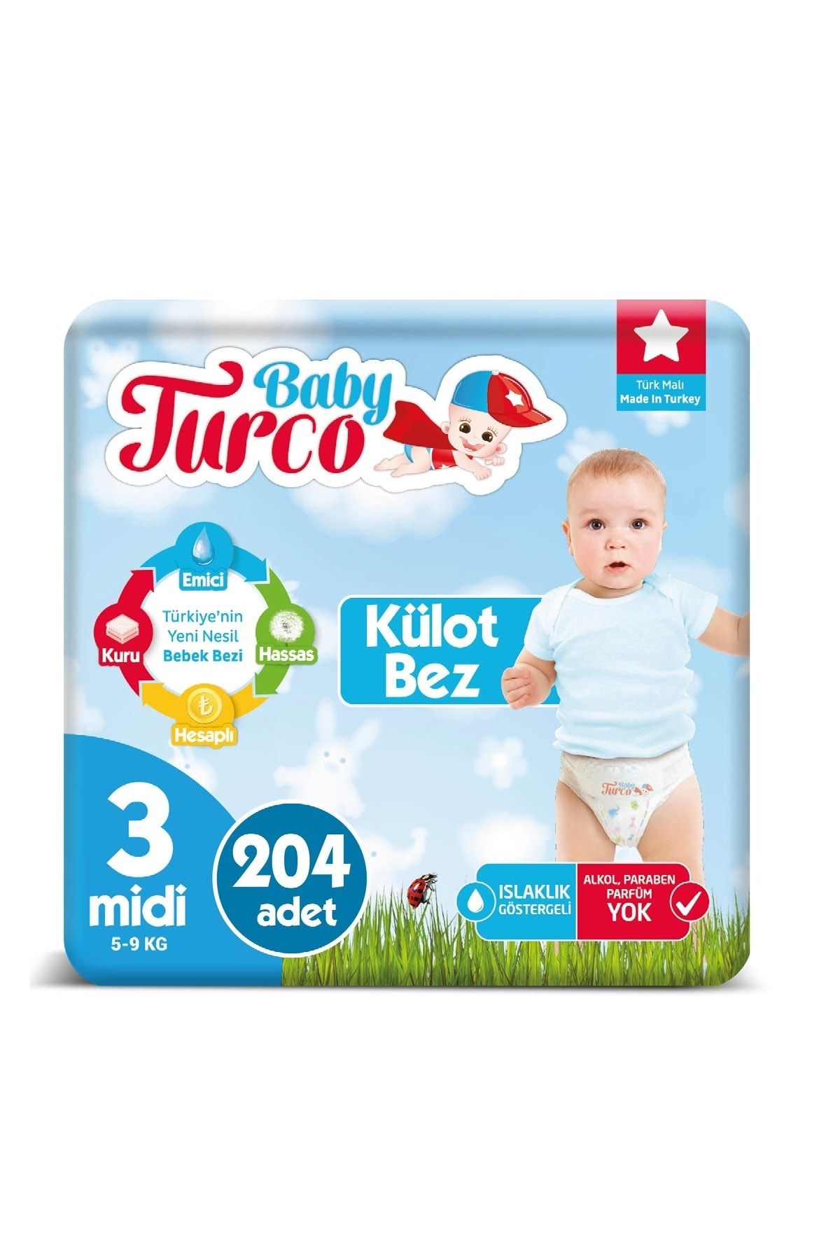 baby turco kulot bez 3 beden midi 204 adet fiyati yorumlari trendyol