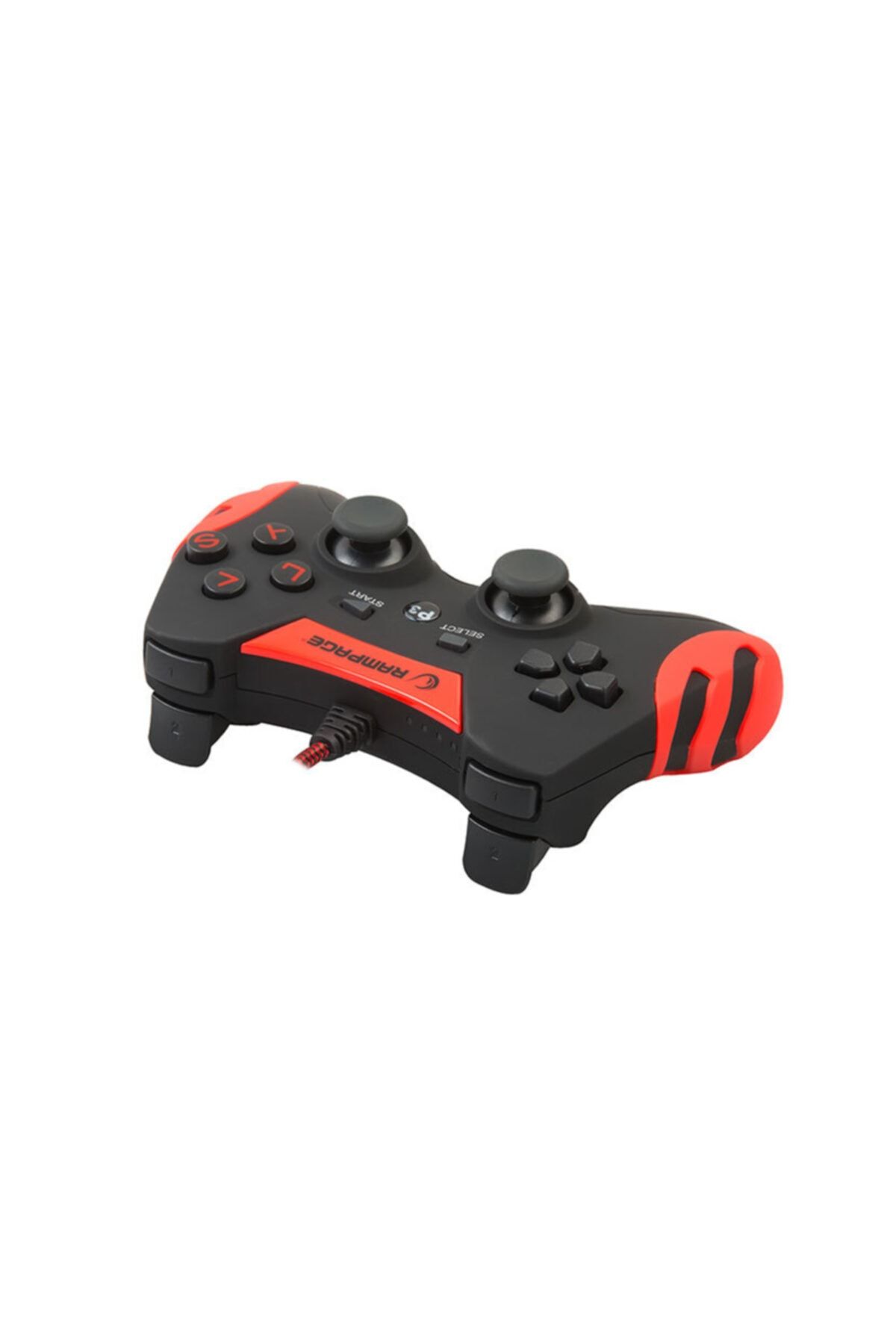rampage sg r218 ps3 pc x kirmizi input usb 1 8m joypad fiyati yorumlari trendyol