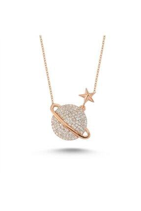 Argentum Concept Gumus Saturn Kolye N139301 Trendyol