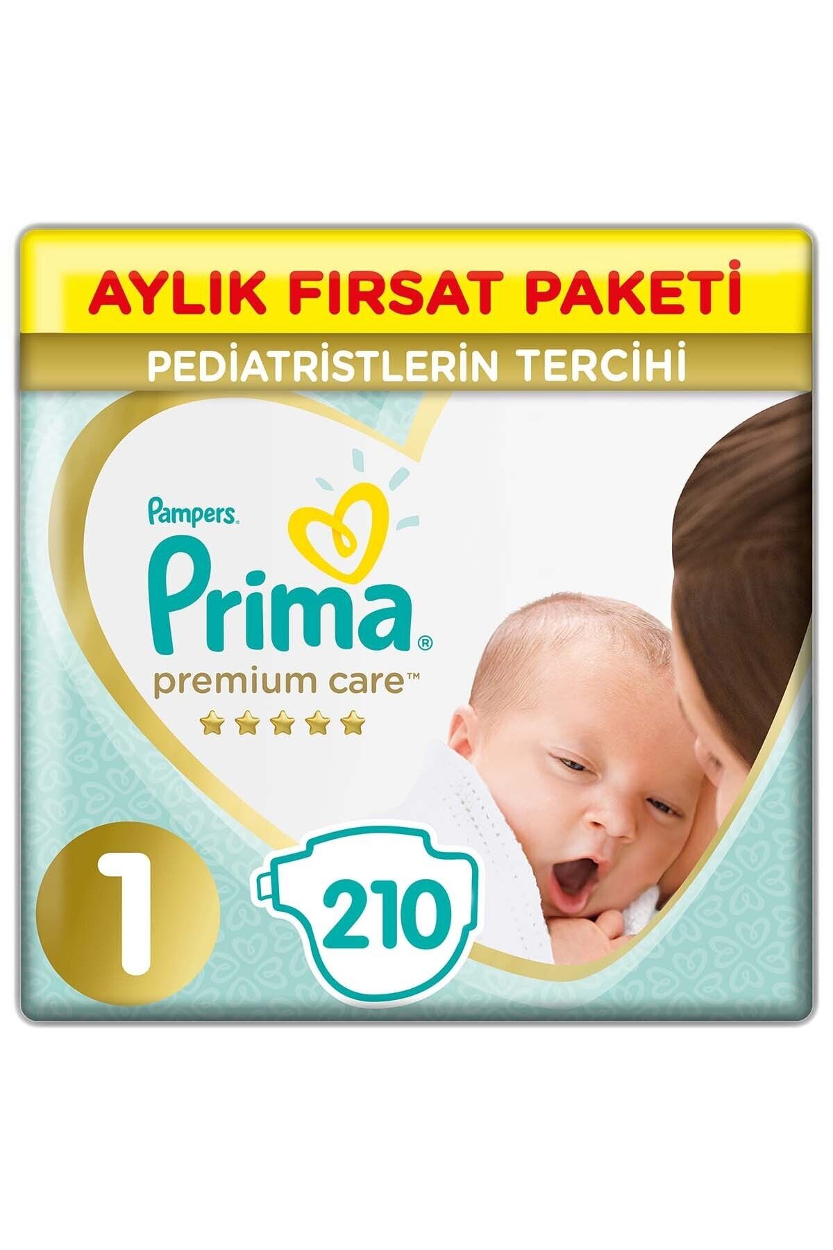 prima bebek bezi premium care 1 beden 210 adet aylik firsat paketi fiyati yorumlari trendyol