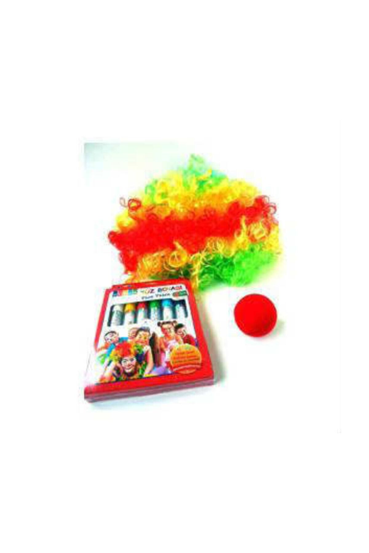 Red Rose Palyaco Perugu Burun Ve Yuz Boyama Seti Hepsi Bir Arada Fiyati Yorumlari Trendyol