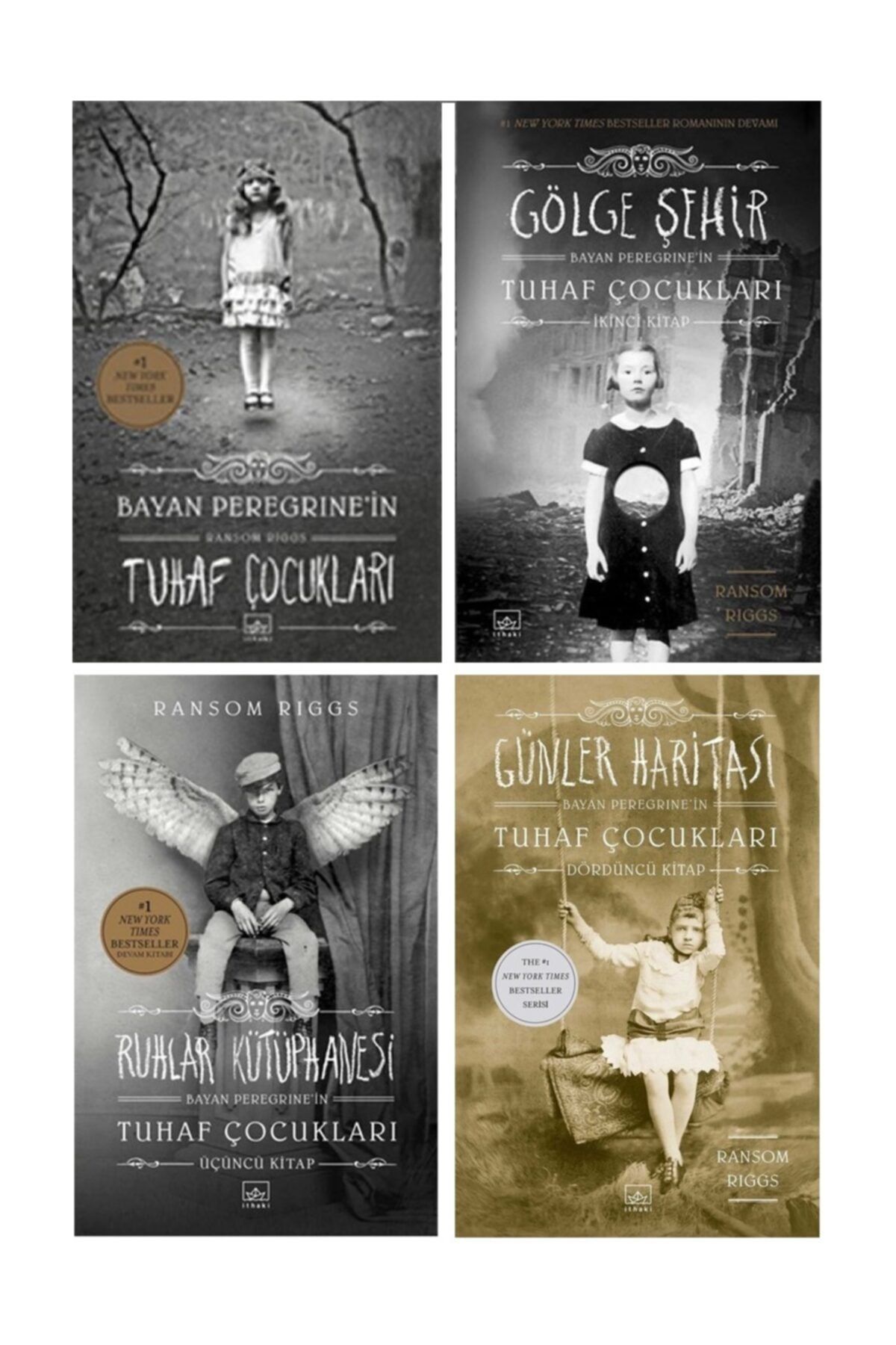ithaki yayinlari bayan peregrine nin tuhaf cocuklari ransom riggs seti 4 lu kitap fiyati yorumlari trendyol