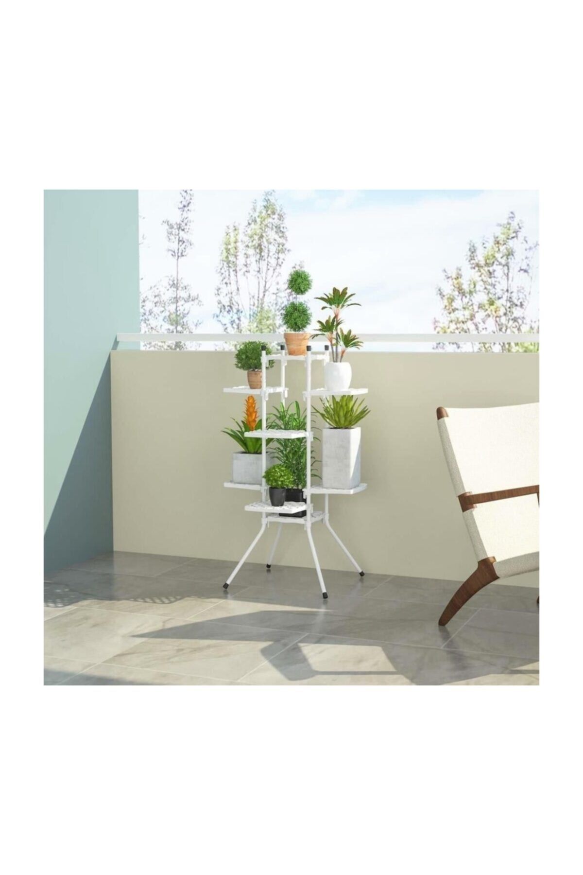 design home dekoratif cicek bahcesi 8 li ciceklik saksi duzenleyici fiyati yorumlari trendyol