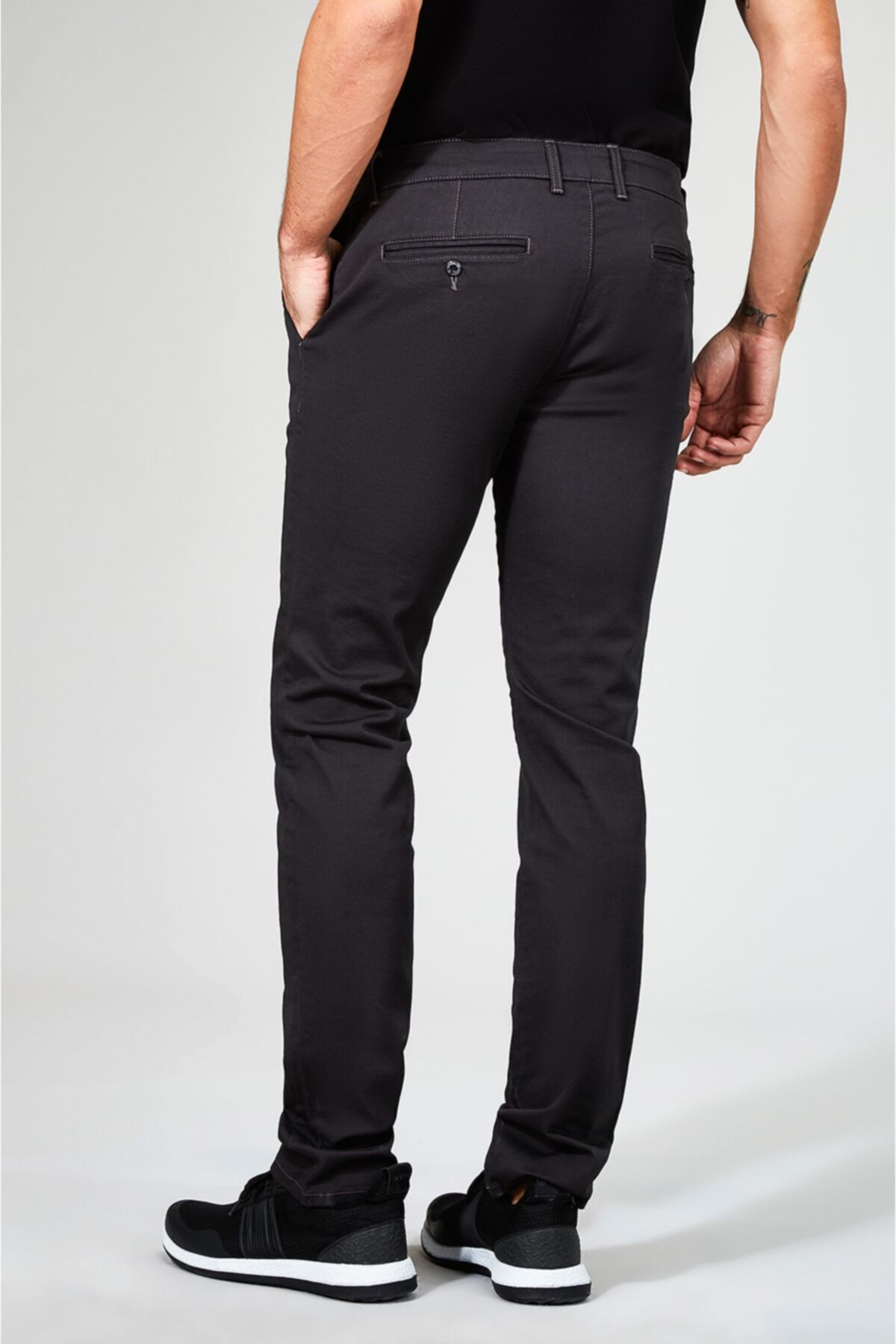 Avva Erkek Antrasit Yandan Cepli Basic Slim Fit Pantolon B003556 Trendyol