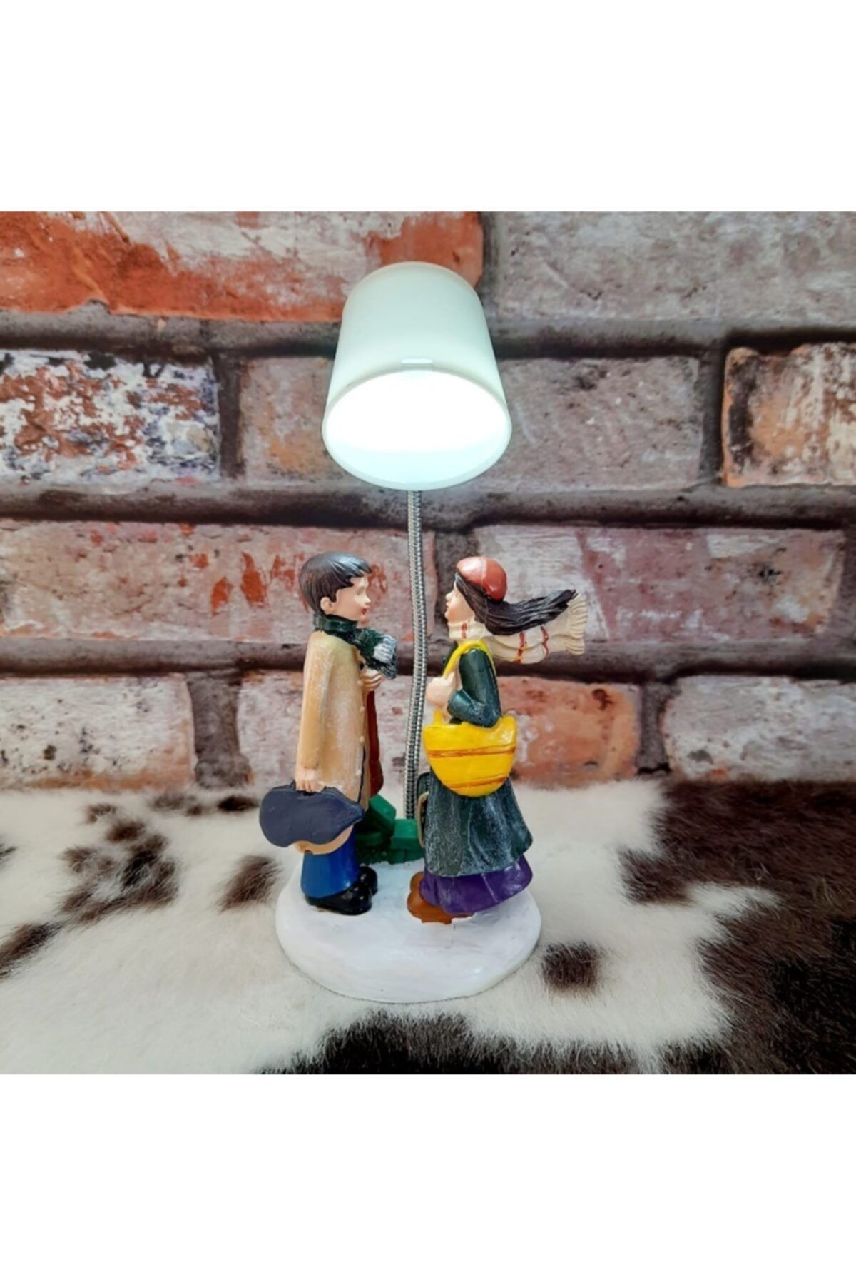 NETAVANTAJ Tatlı Tesadüf Aşıklar Mini Masa Lambası