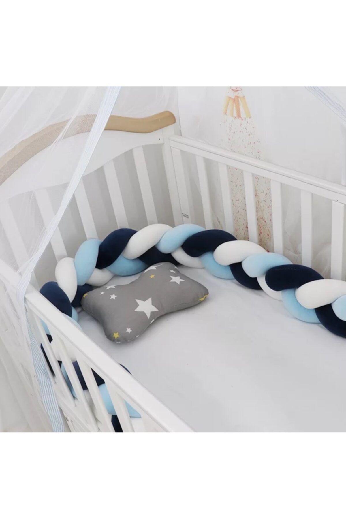 GULDESIGN Çocuk Lacivert Örgü Koruma 3'lü 500 cm