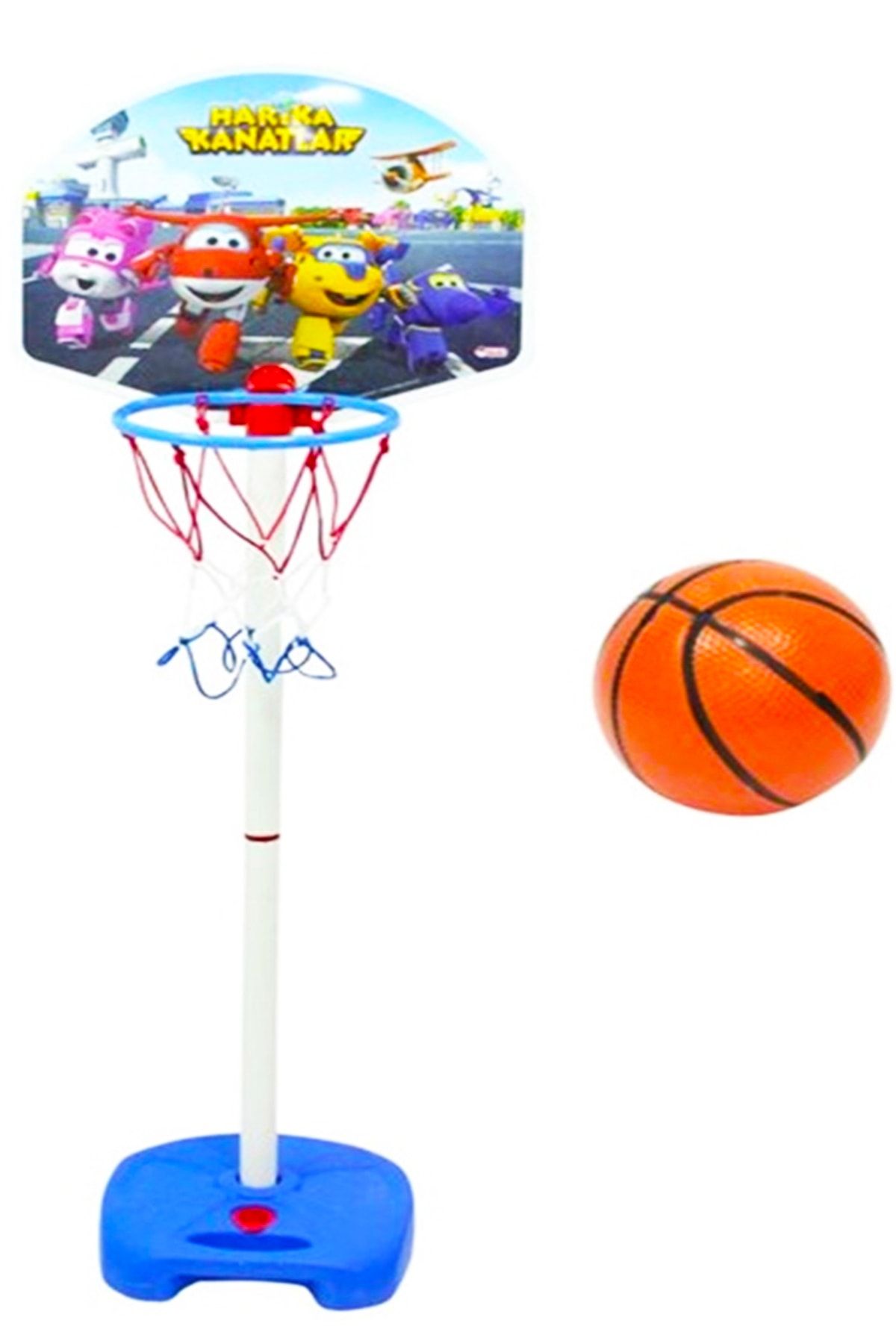 DEDE Harika Kanatlar Ayaklı Ayarlanabilir Büyük Boy Basket Potası 03541