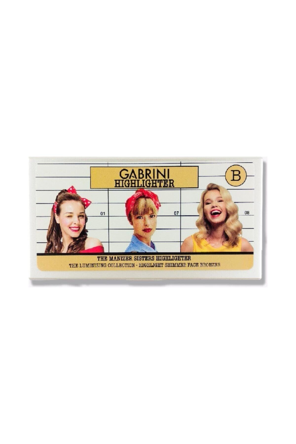 Gabrini 3'lü Highlighter Paleti