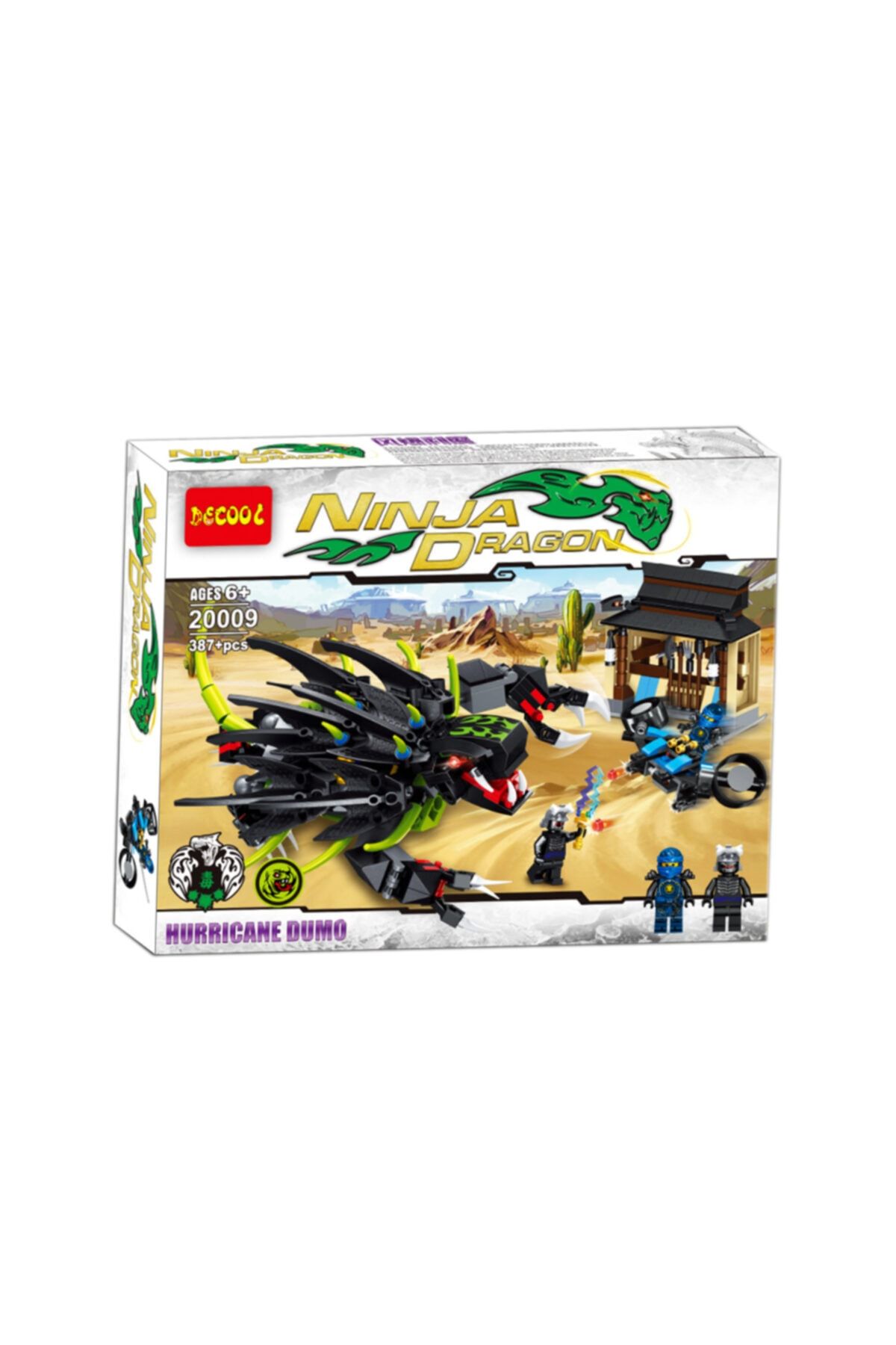elife Es20009 Lego Seti Ninjago Lego Dragon Serisi 387 Parça Blok Yapılandırma Oyuncağı