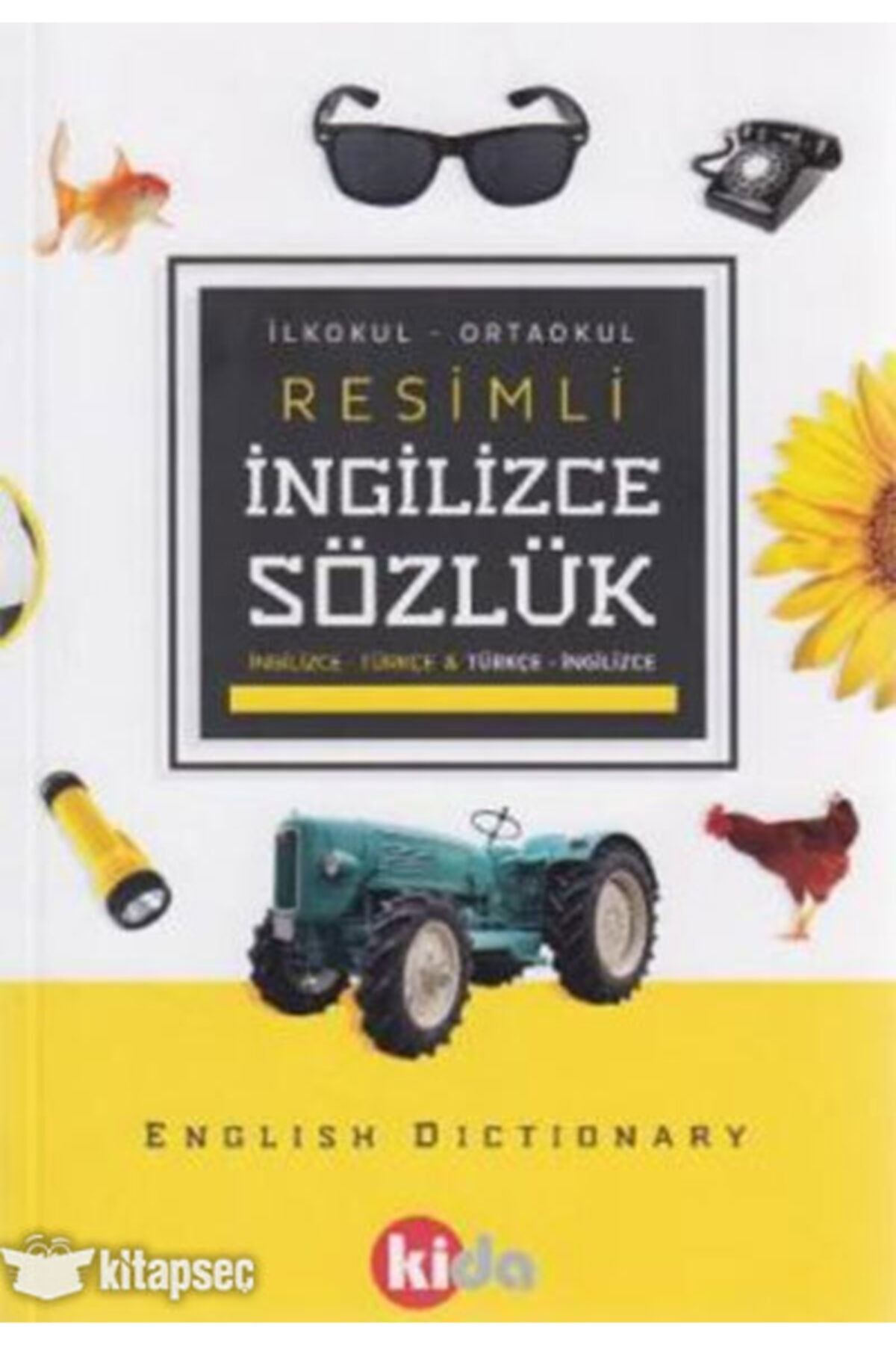 Kida Kitap Resimli İngilizce Sözlük