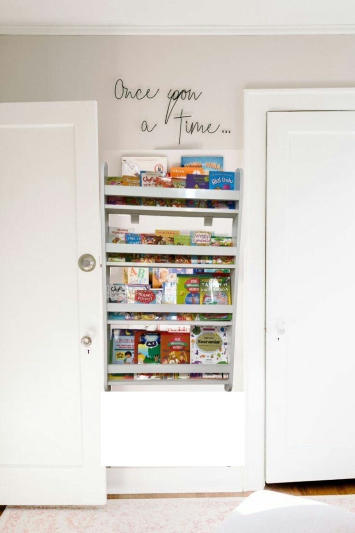EsmaHome Masal Çocuk Odası Kitaplık 5 Raflı Mdf
