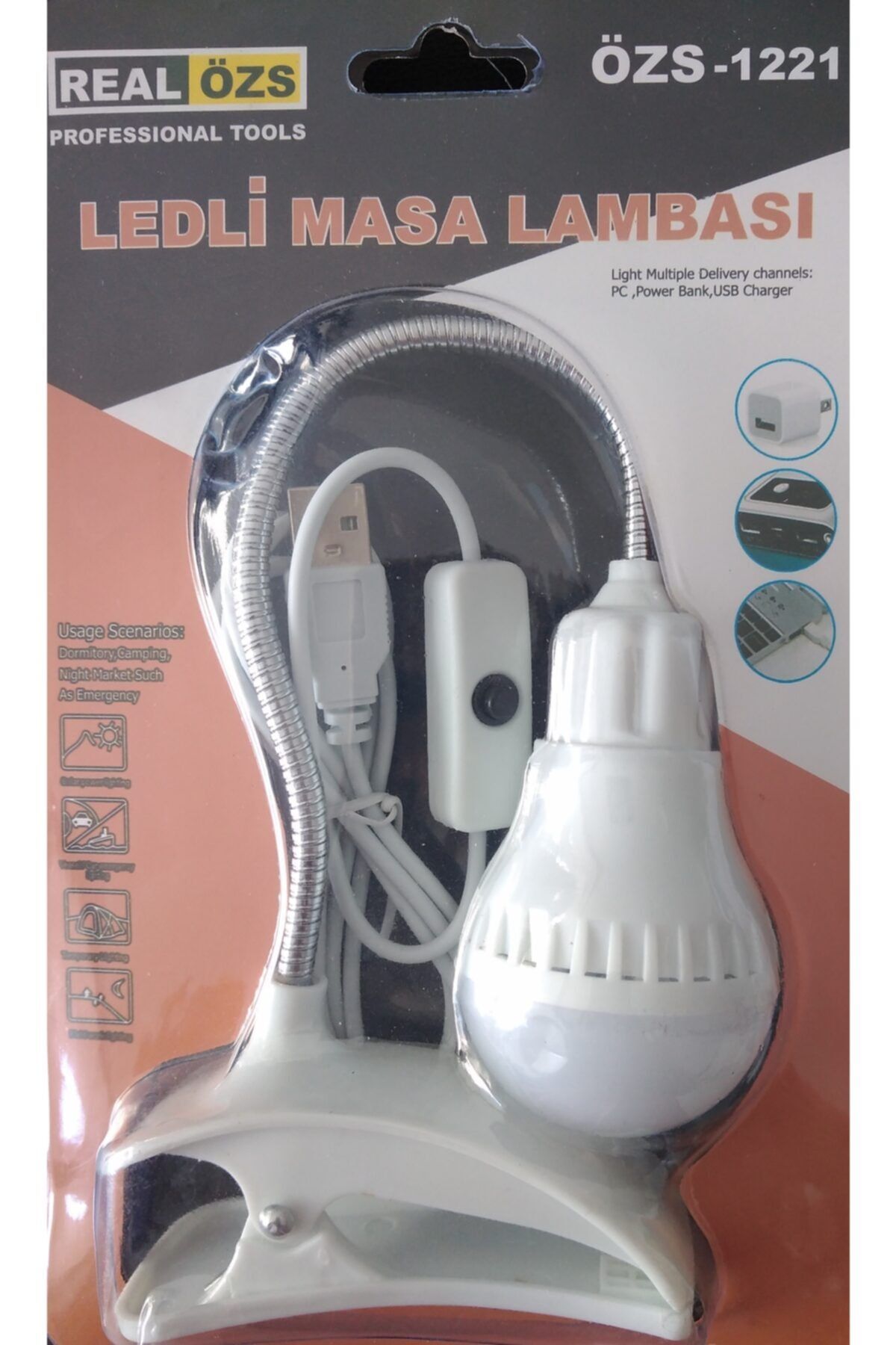 REAL Özs Ledli Masa Lambası