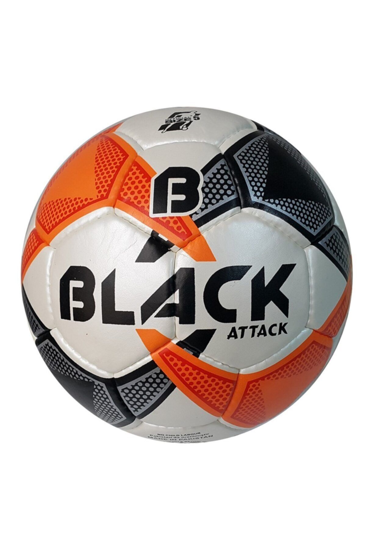 Povit Black Attack Sert Zemin Futbol Topu 5 Numara