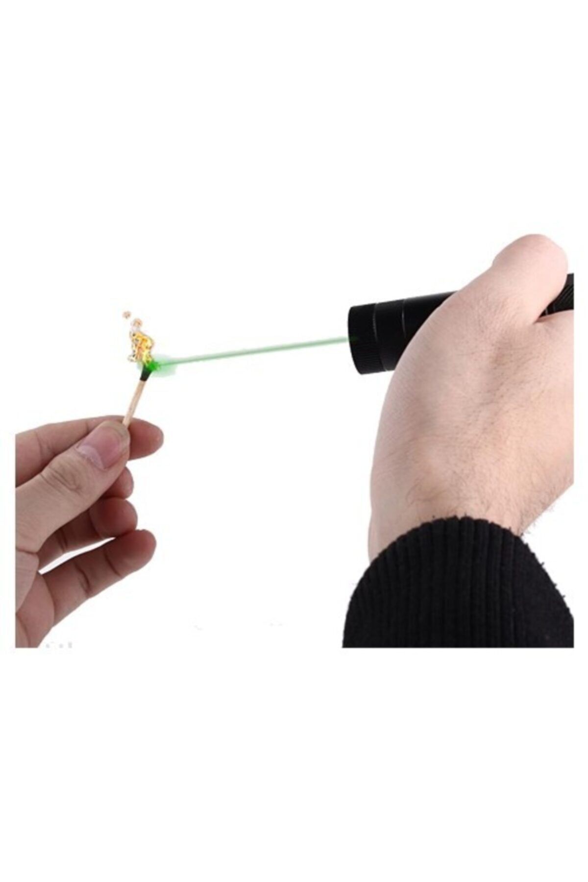 rennway Yeşil Şarjlı Lazer Pointer 5000 (yakar)