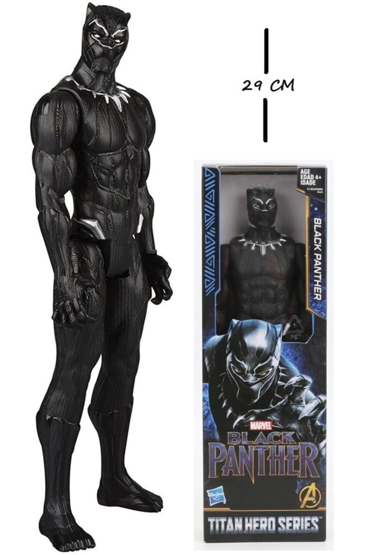 avengers black panter 29cm kutu oyuncak figur kara panther fiyati yorumlari trendyol