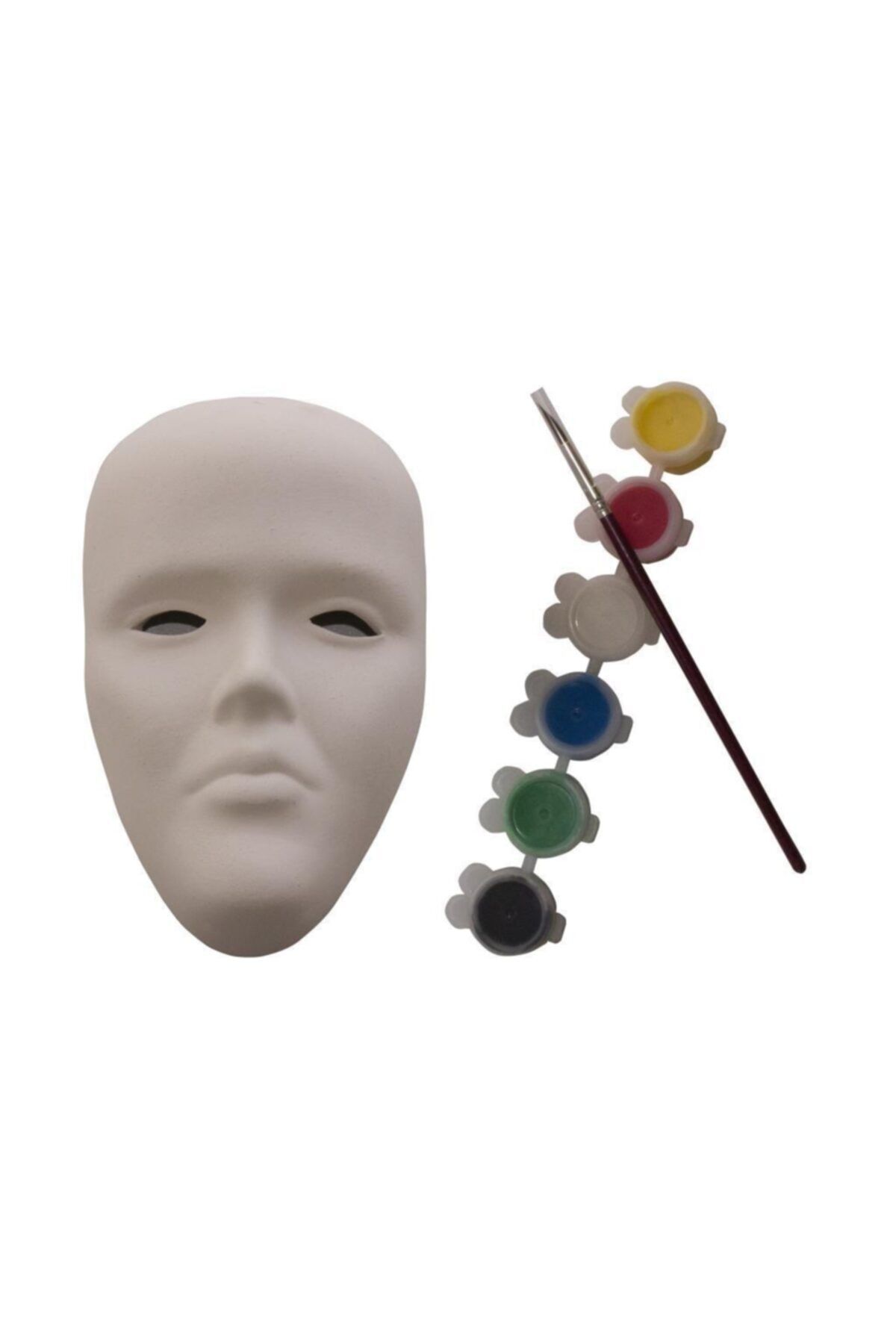 Joy and Toys Maske Seramik Biblo Boyama Seti- 15x9x4 Cm