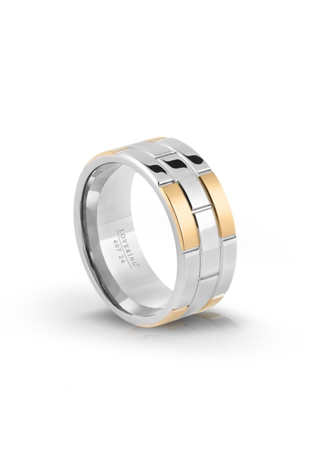 Lovering Lvr407e Erkek Çelik Yüzük