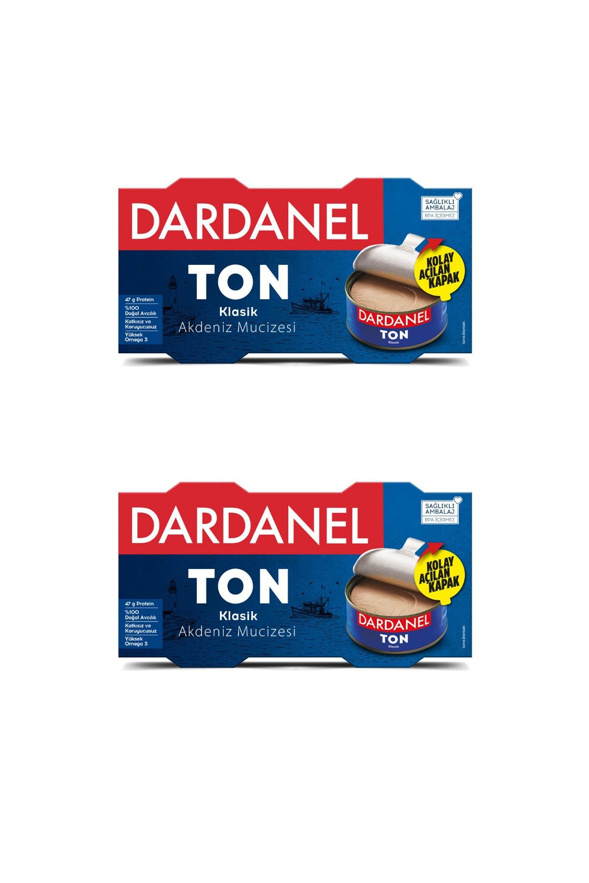 Dardanel 150 Gr X 2 Bitkisel Yağlı Ton Balığı 2'li Paket