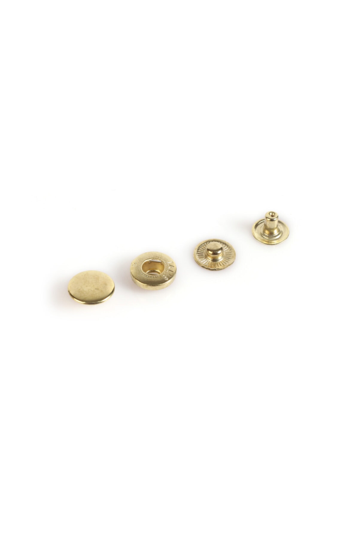 Koza Çıtçıt 15mm Gold Mont Çıtçıt 100 Adet