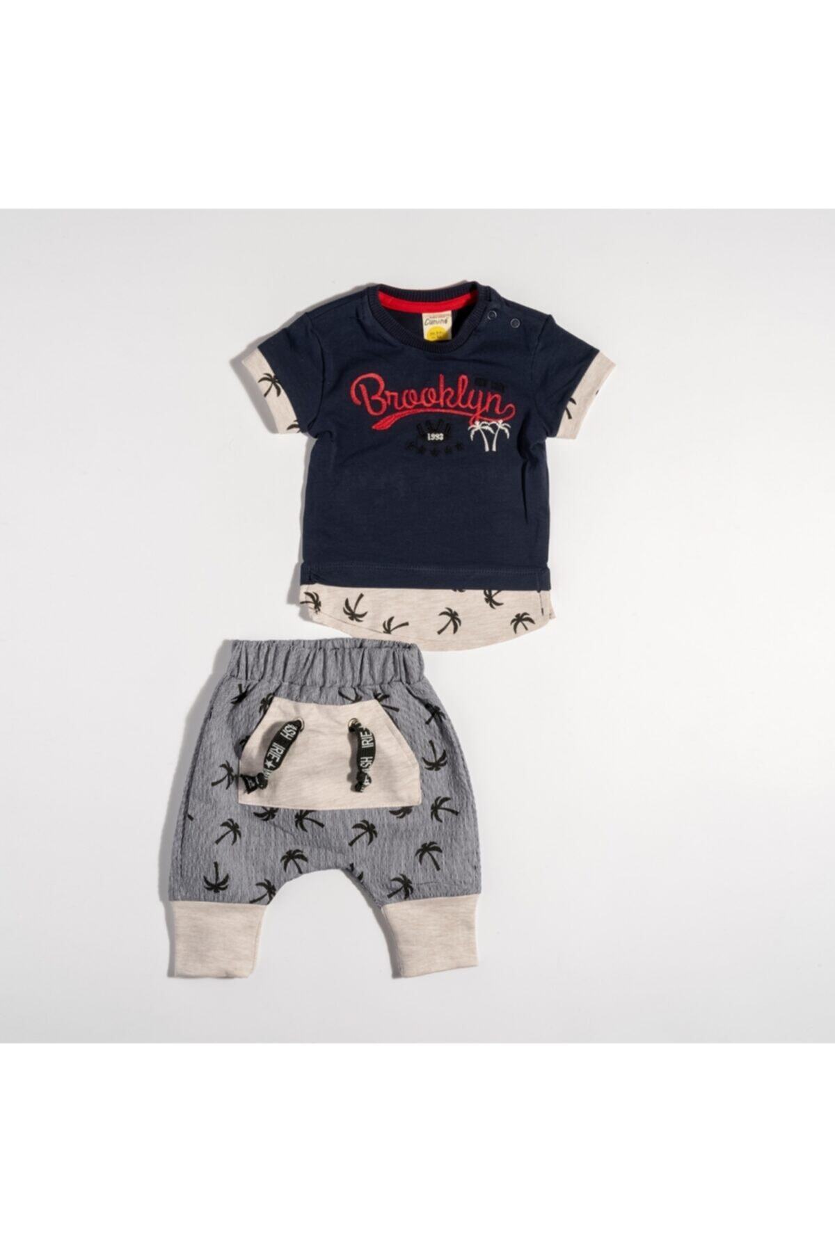 Cumino Erkek Bebek Lacivert Brooklyn 2 Li Takim Trendyol