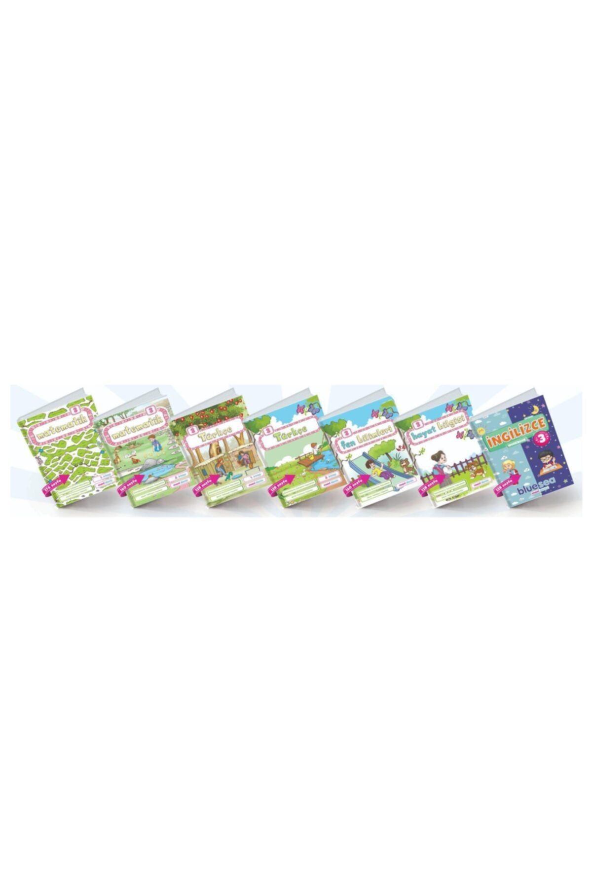 mavi deniz yayinlari mavi deniz 3 sinif tum dersler set 7 kitap fiyati yorumlari trendyol