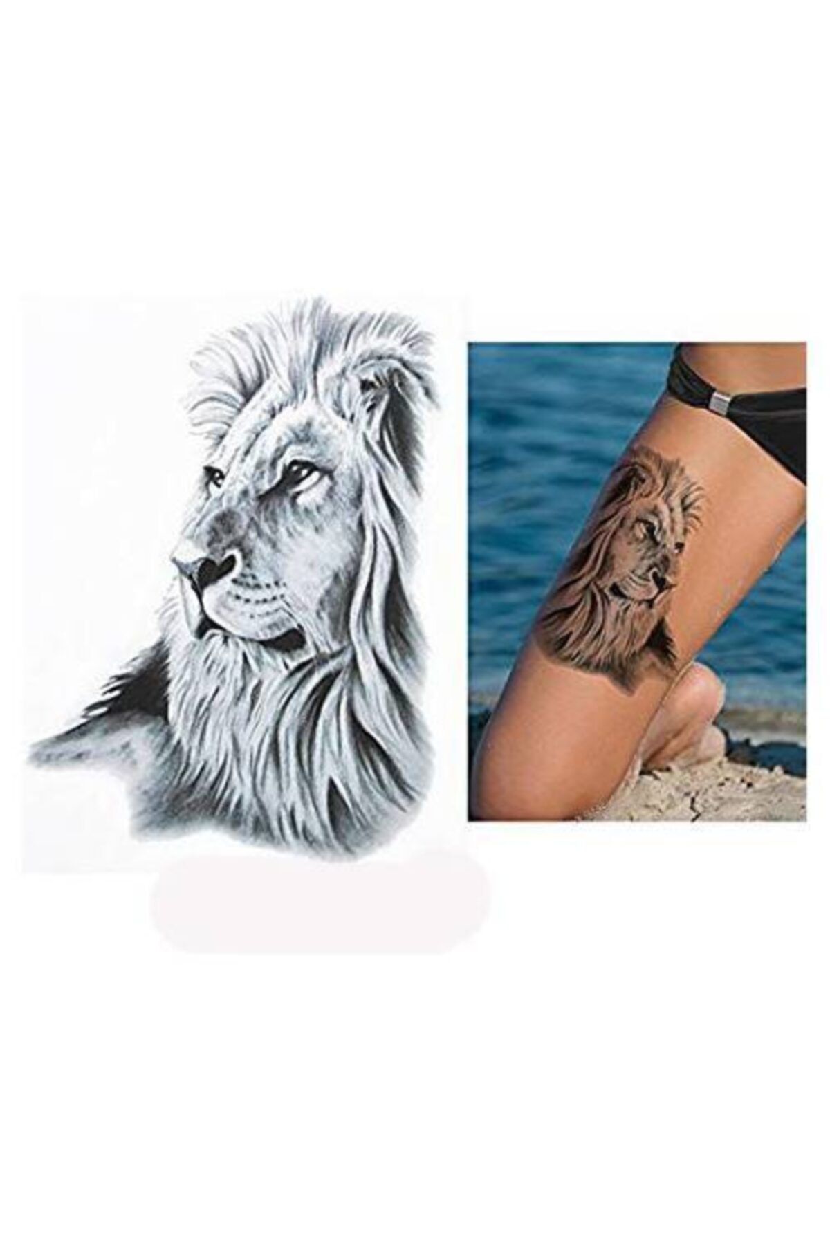 Bencebuolsun Sticker Dovme Gecici Dovme Tattoo Asil Aslan Galatasaray Trendyol