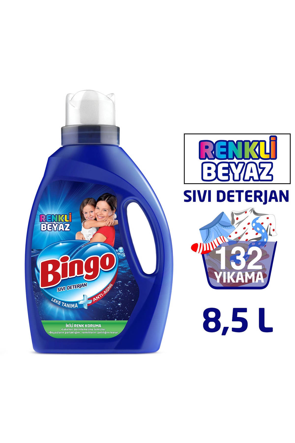 bingo matik sivi performans camasir deterjani 2145 ml 33 yikama renkli beyaz 4 lu fiyati yorumlari trendyol