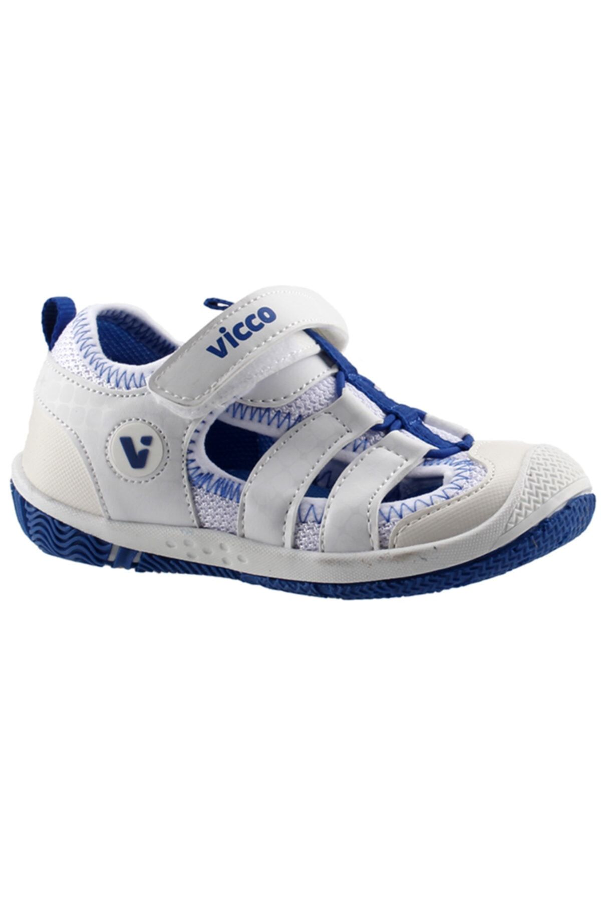 vicco erkek cocuk beyaz mavi ortopedik sandalet 333 z 300 fiyati yorumlari trendyol