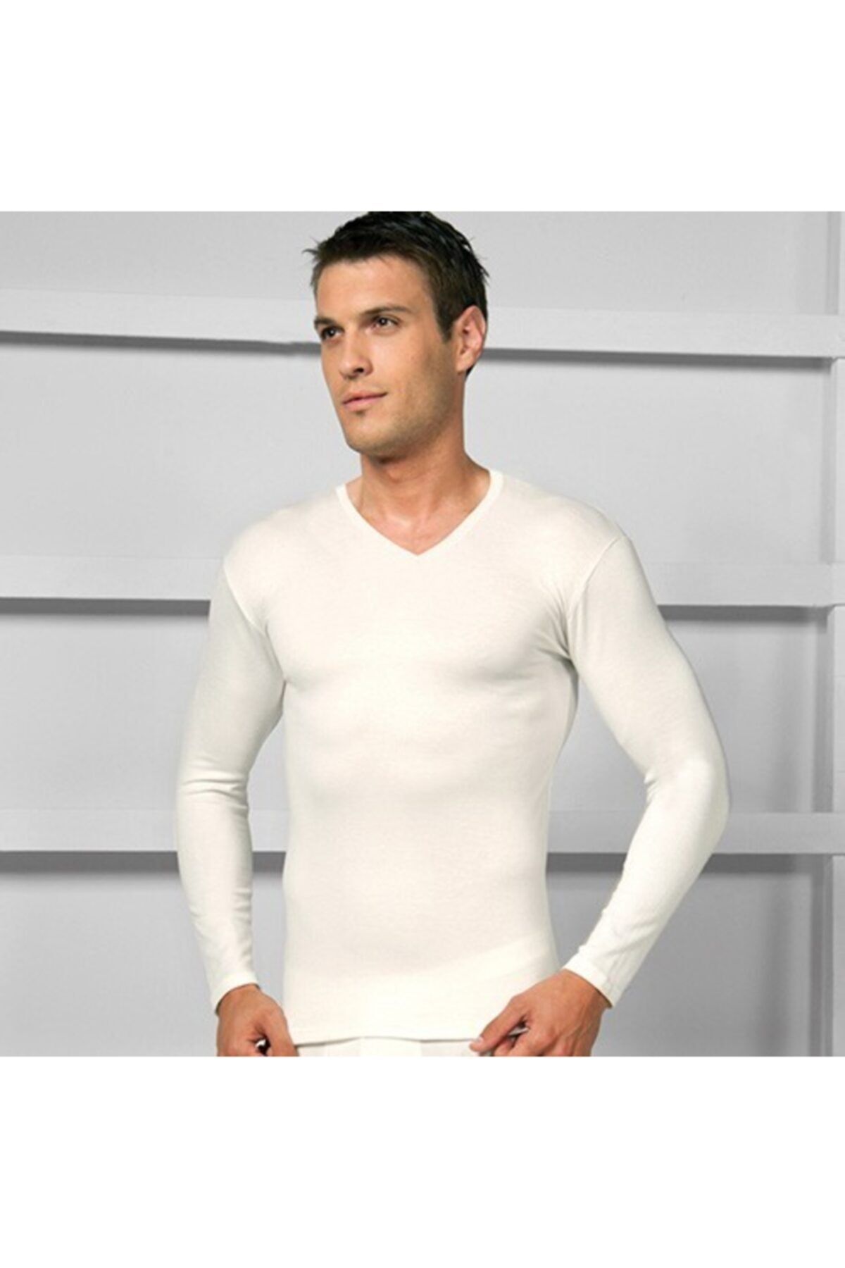 V neck shop long underwear