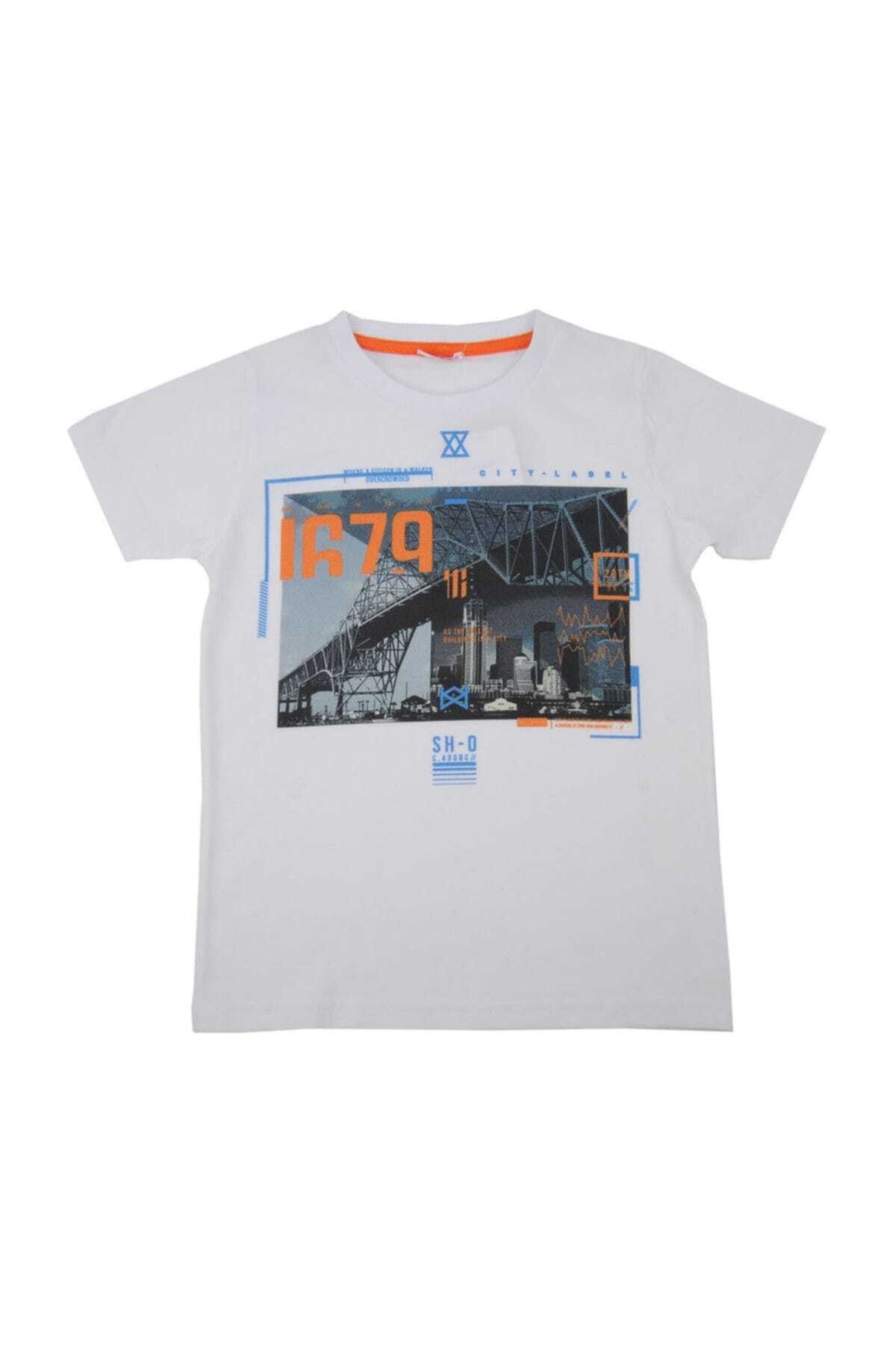 Zeyland Erkek Çocuk Beyaz T-Shirt 1