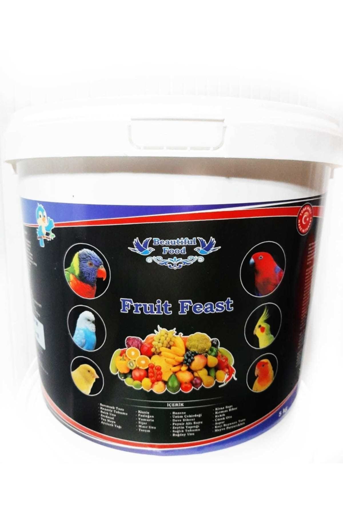 Beatiful Food Meyveli Kuş Maması 5 kg