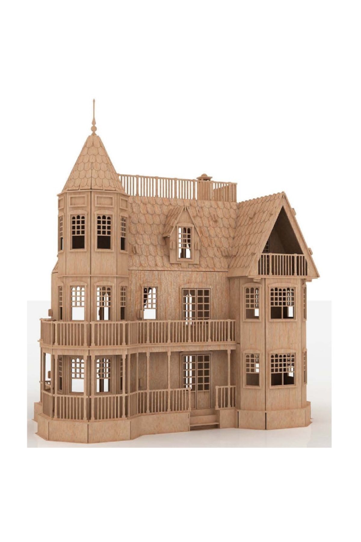 BuuWood Ahşap Bebek & Oyun Evi - 19