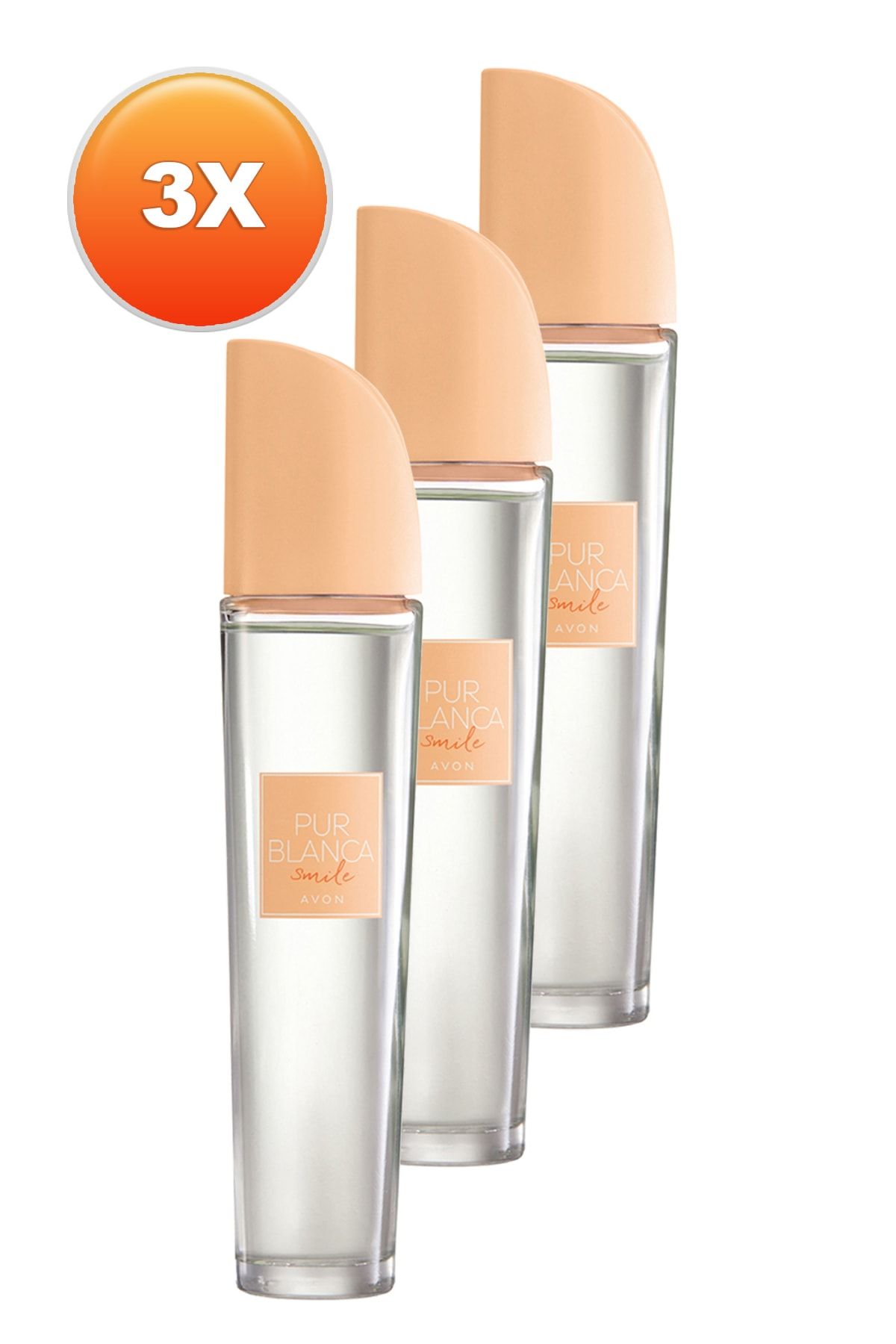 AVON Pur Blanca Smile Kadın Parfüm Edt 50 ml 3'lü Set 5050000102100