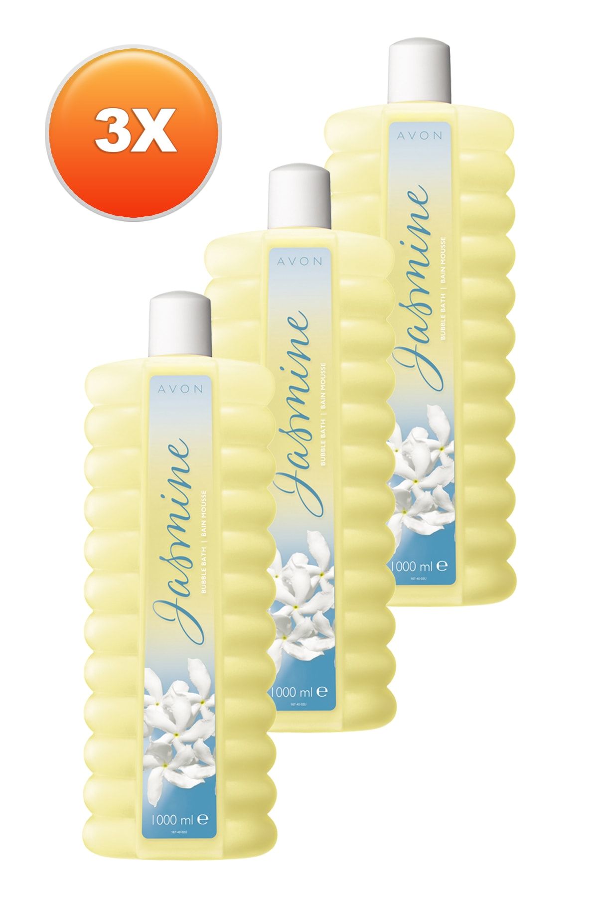 AVON Bubble Bath Yasemin Kokulu Banyo Köpüğü 1lt 3'lü Paket