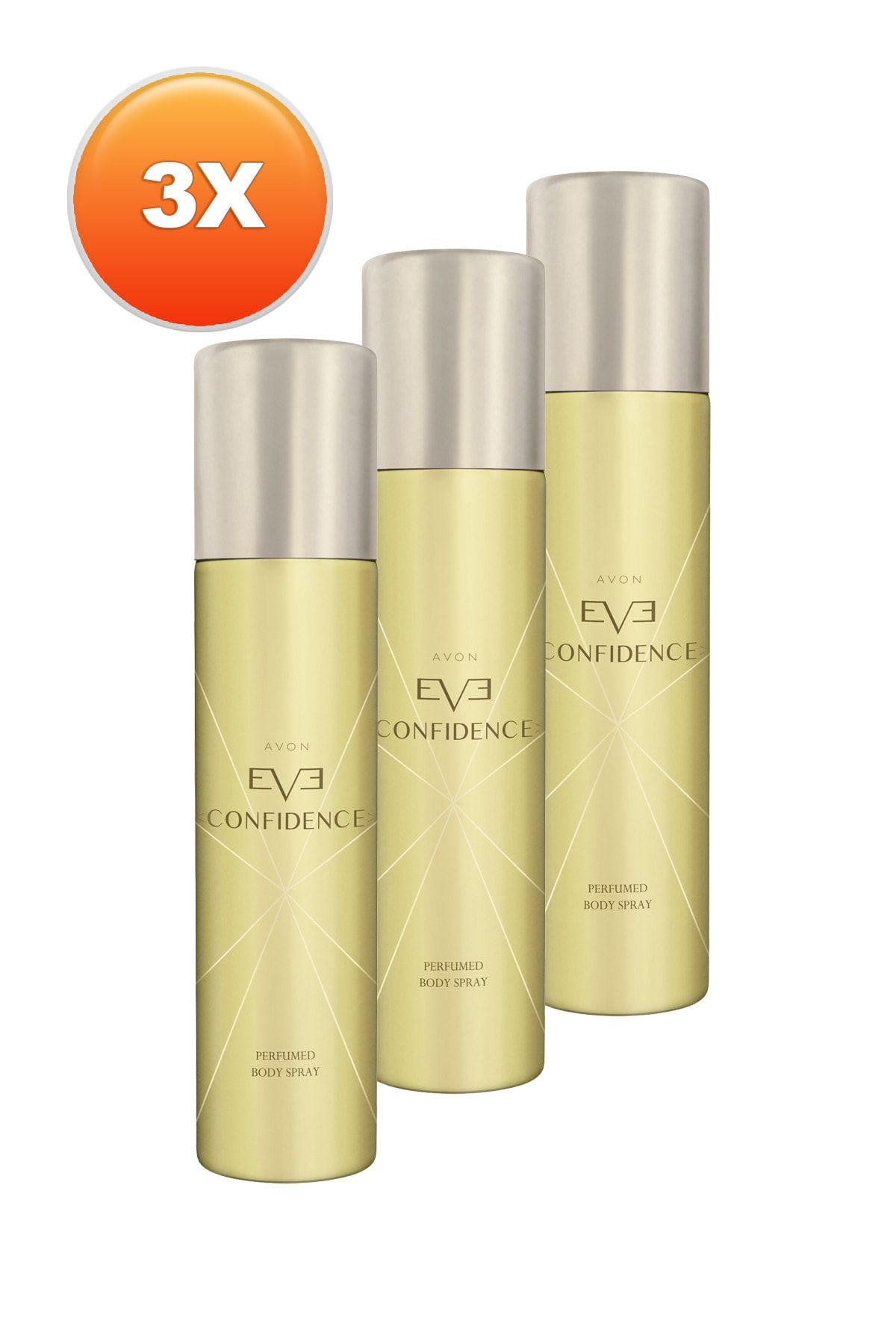 AVON Eve Confidence Kadın Deodorant 3'lü Set 5050000101028
