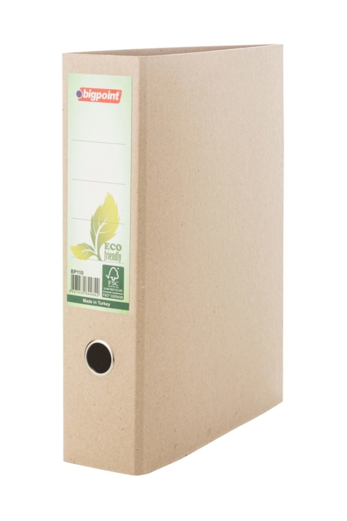 Bigpoint Naturel Karton Klasör Geniş 25li Koli