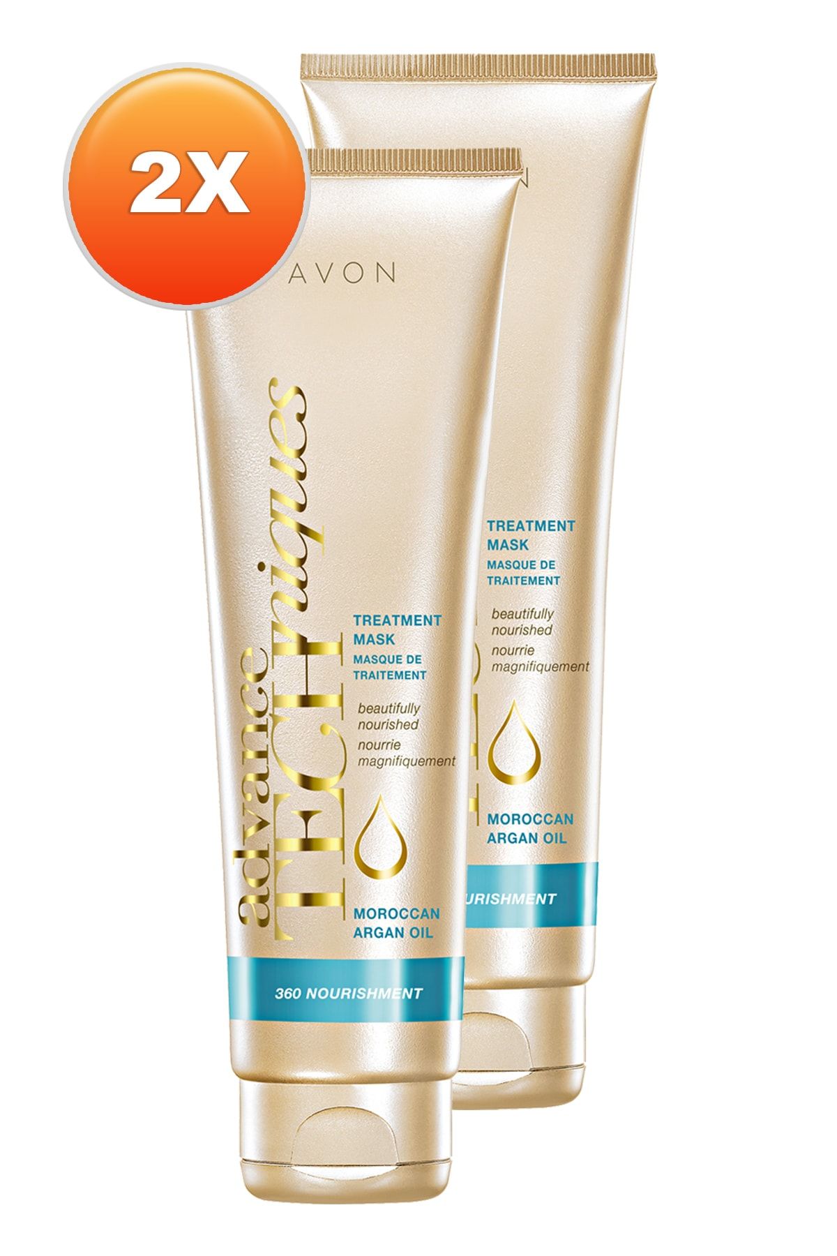 AVON Argan Yağı Saç Bakım Maskesi 150 ml 2'li Set 5050000108256